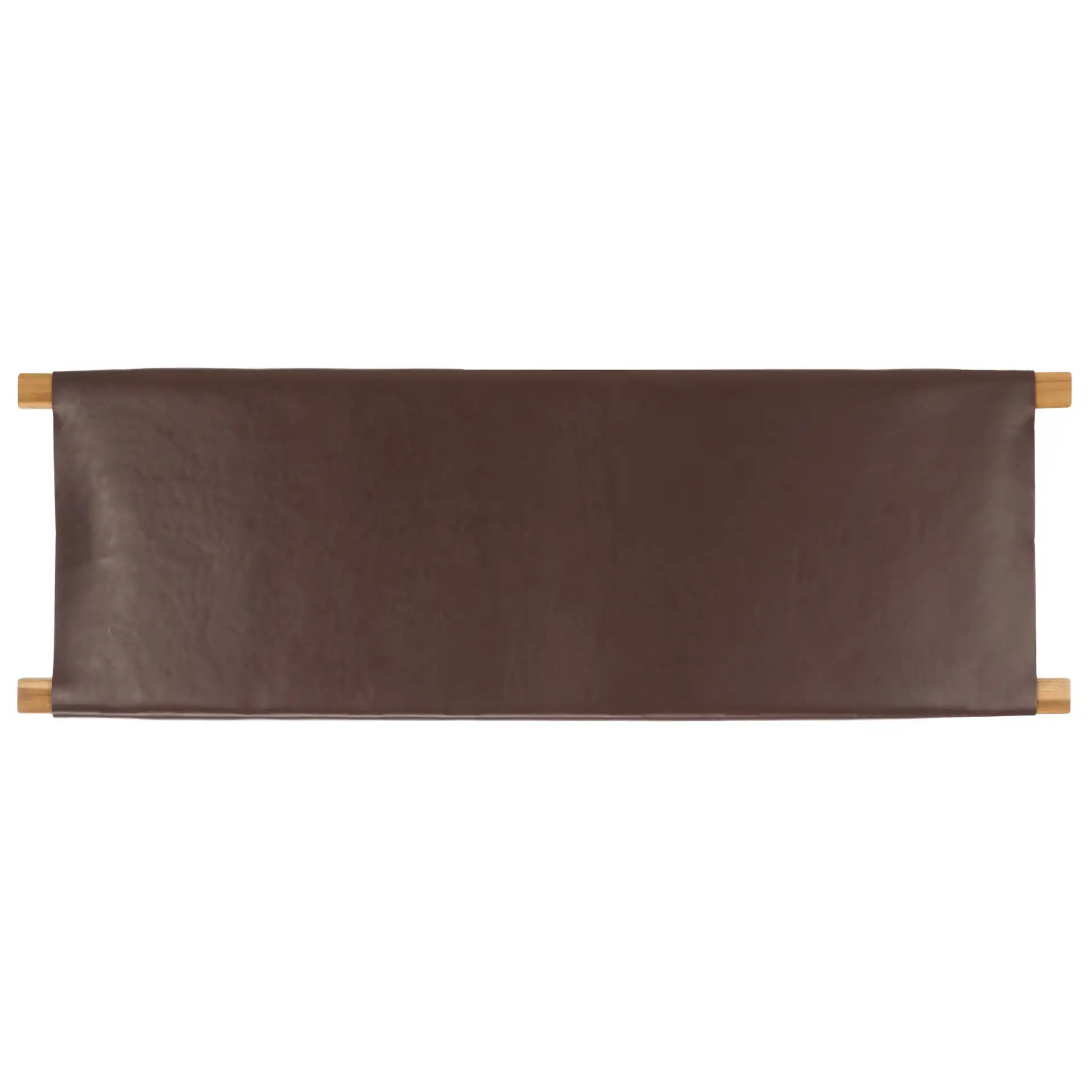 Elron Bench in Cognac / Natural, detail view