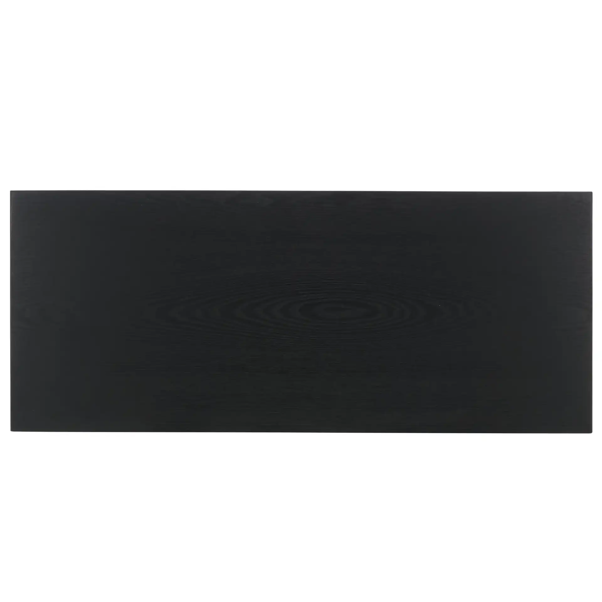 Hanra Bench in Black, detail view