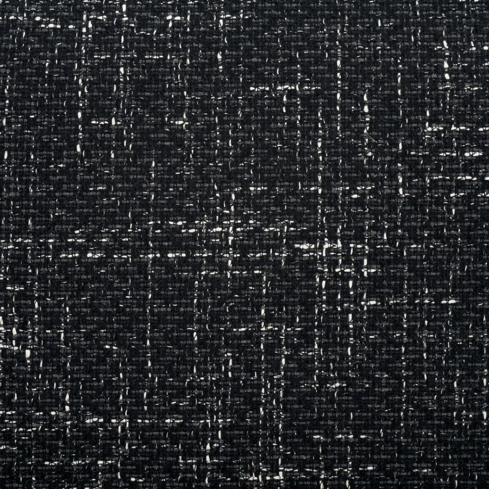 Algernon Bench in Black W / White, detail view