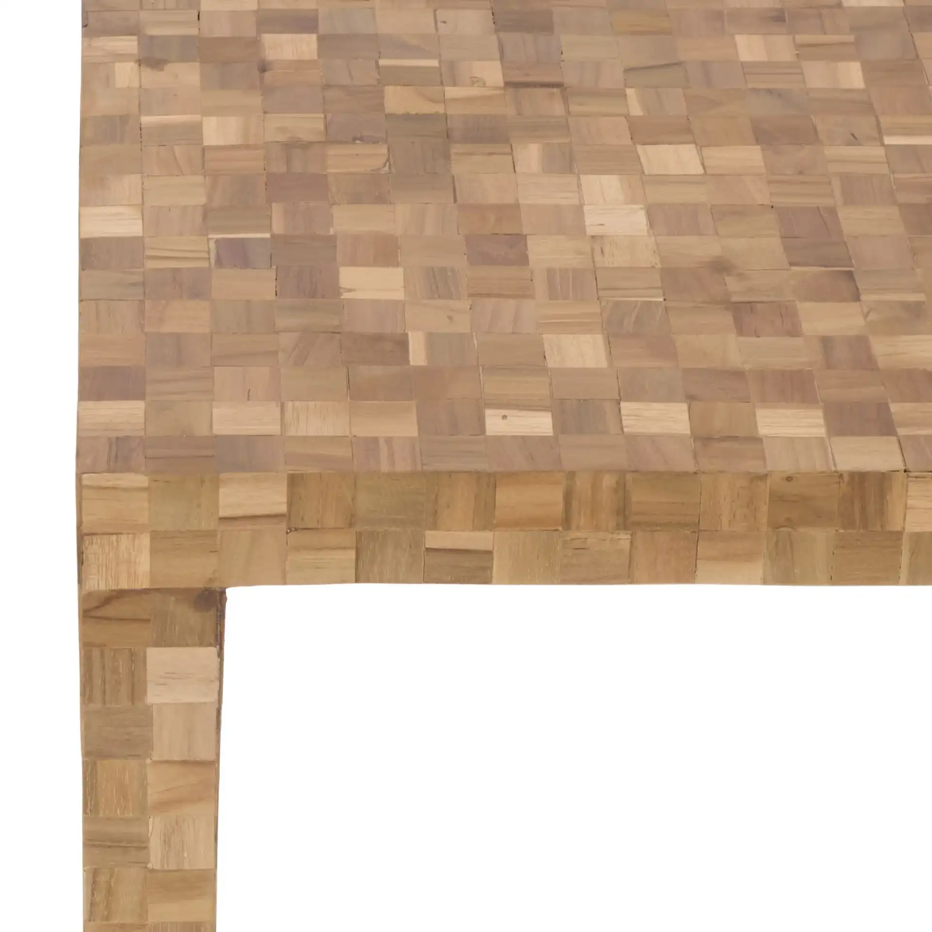 Francisco Bench in Natural in a styled room
