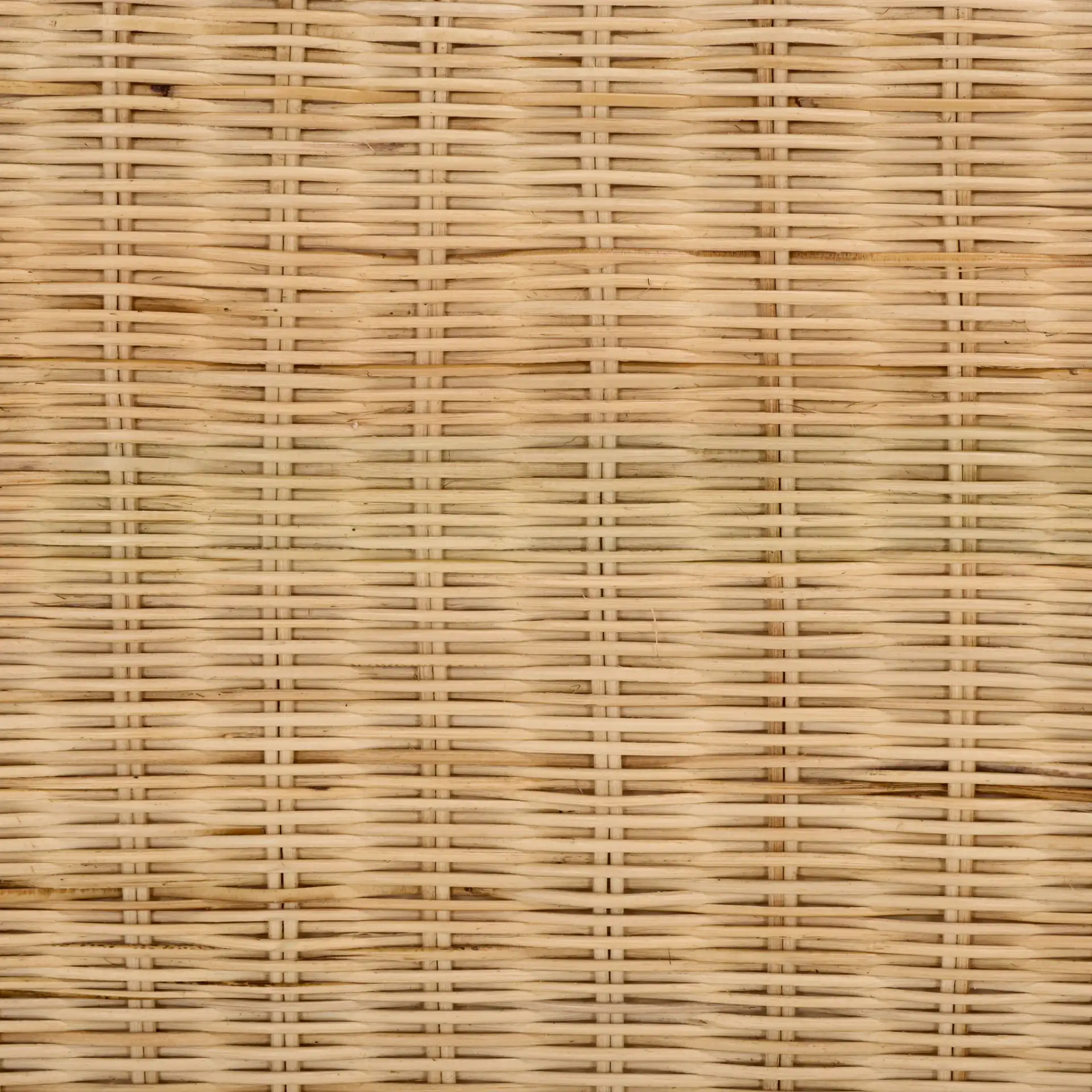 Shazza Weaved Bench in Natural, detail view