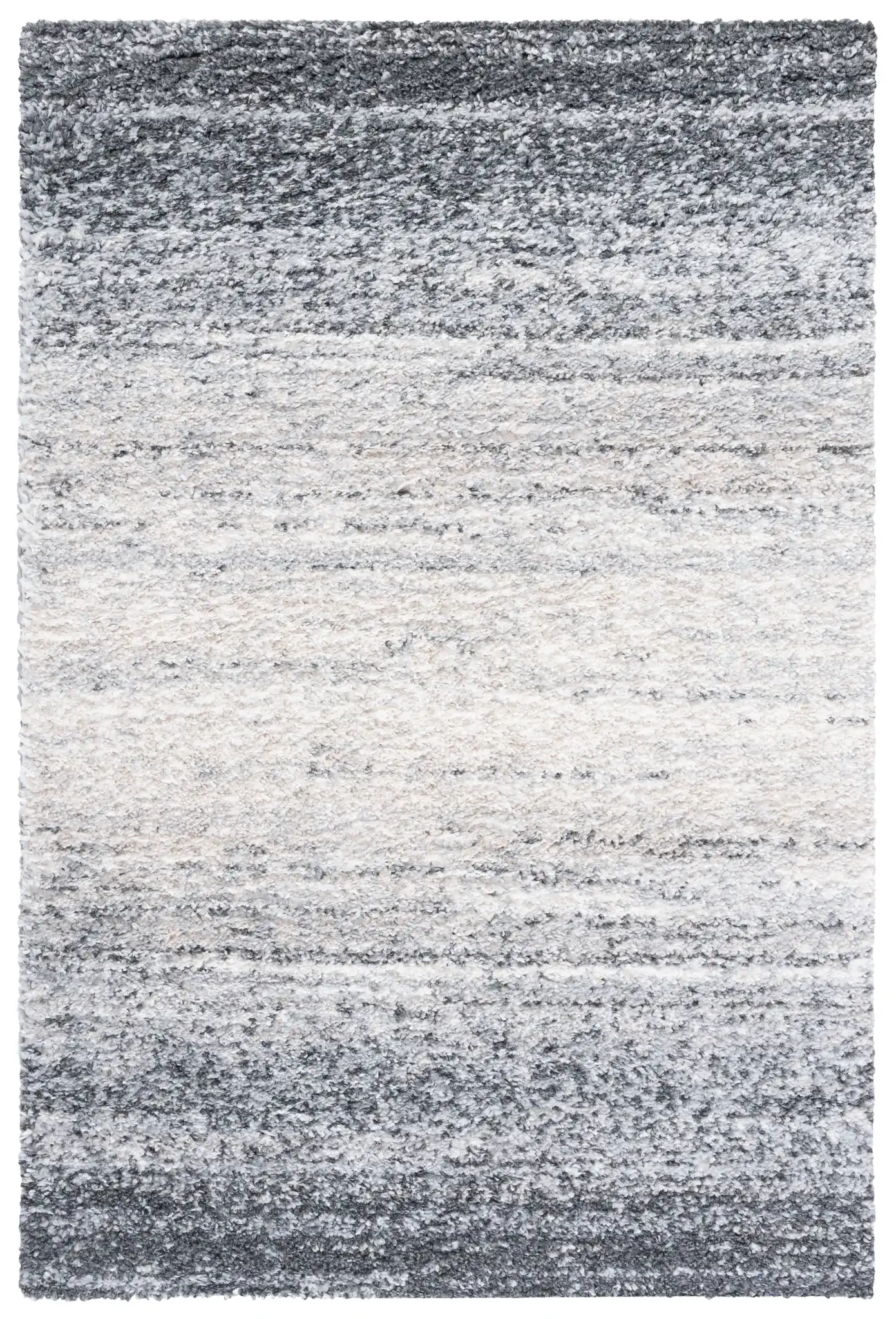 Berber Gradient Shag Rug in Gray / Charcoal