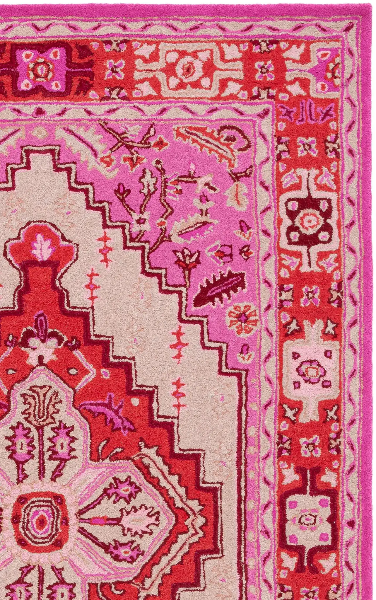 Red Pink / Ivory