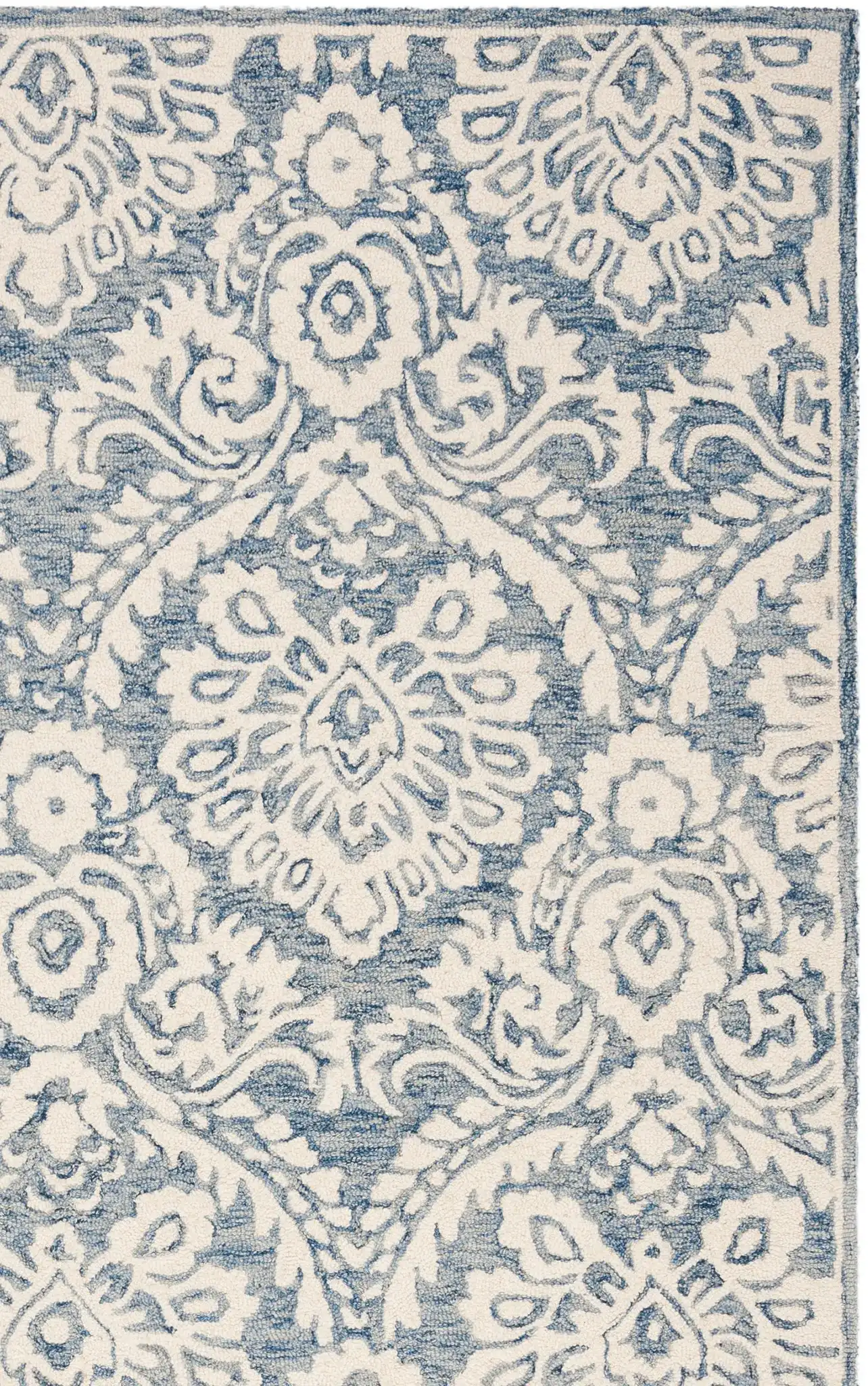 Blue / Ivory