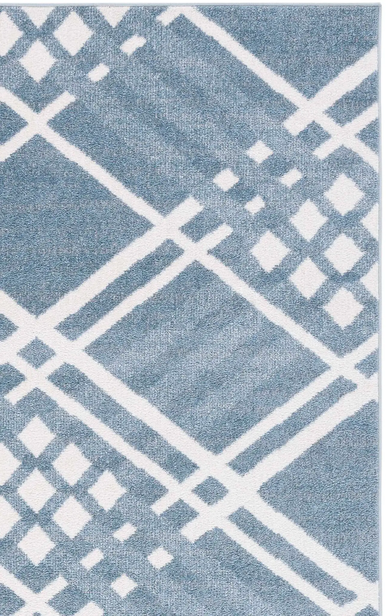 Blue / Ivory