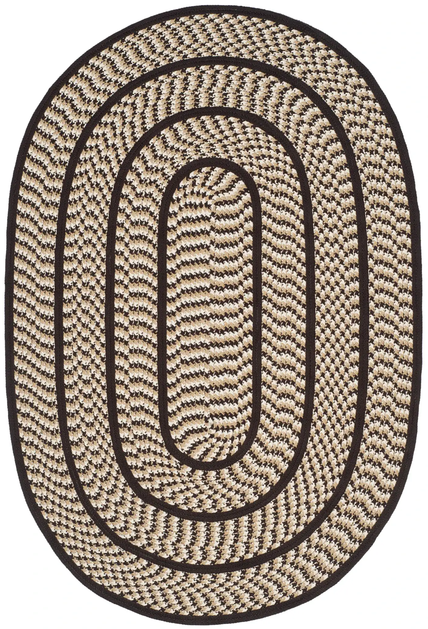 Ivory / Dark Brown