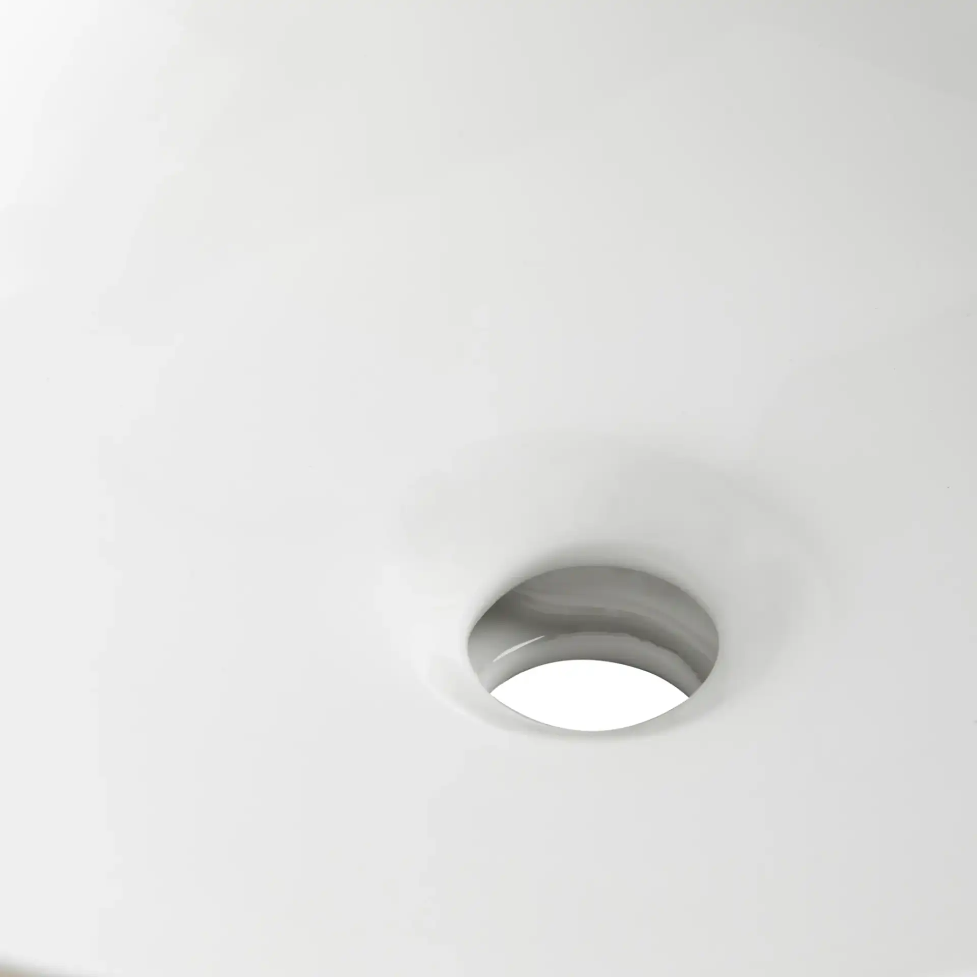 Nerida Bathroom Sink in White in a styled room