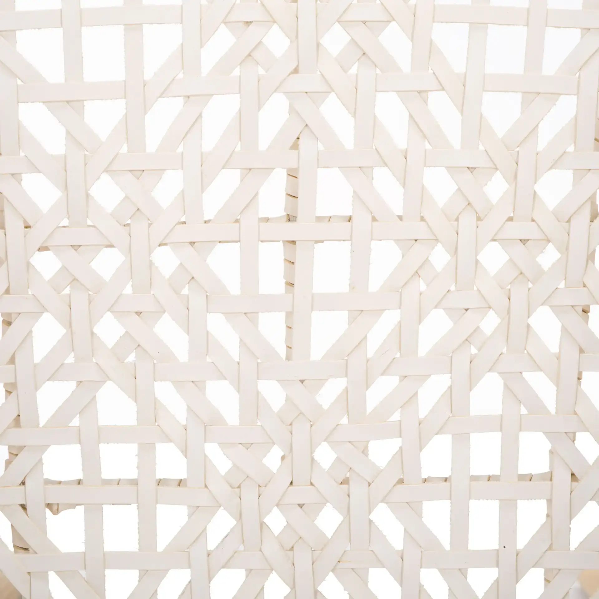 Bandelier Barstool in Natural / White, detail view