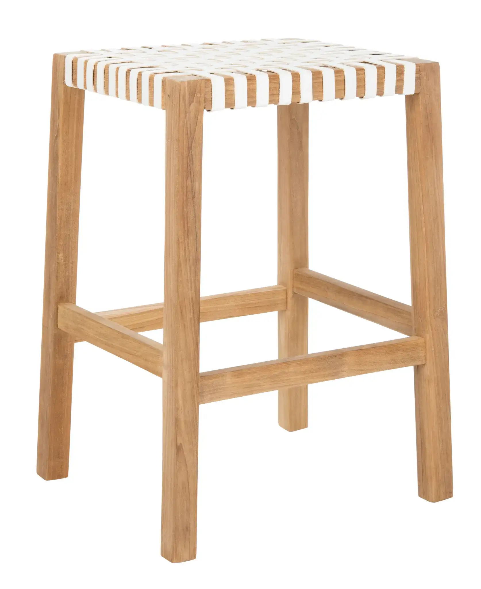Natural Teak / White