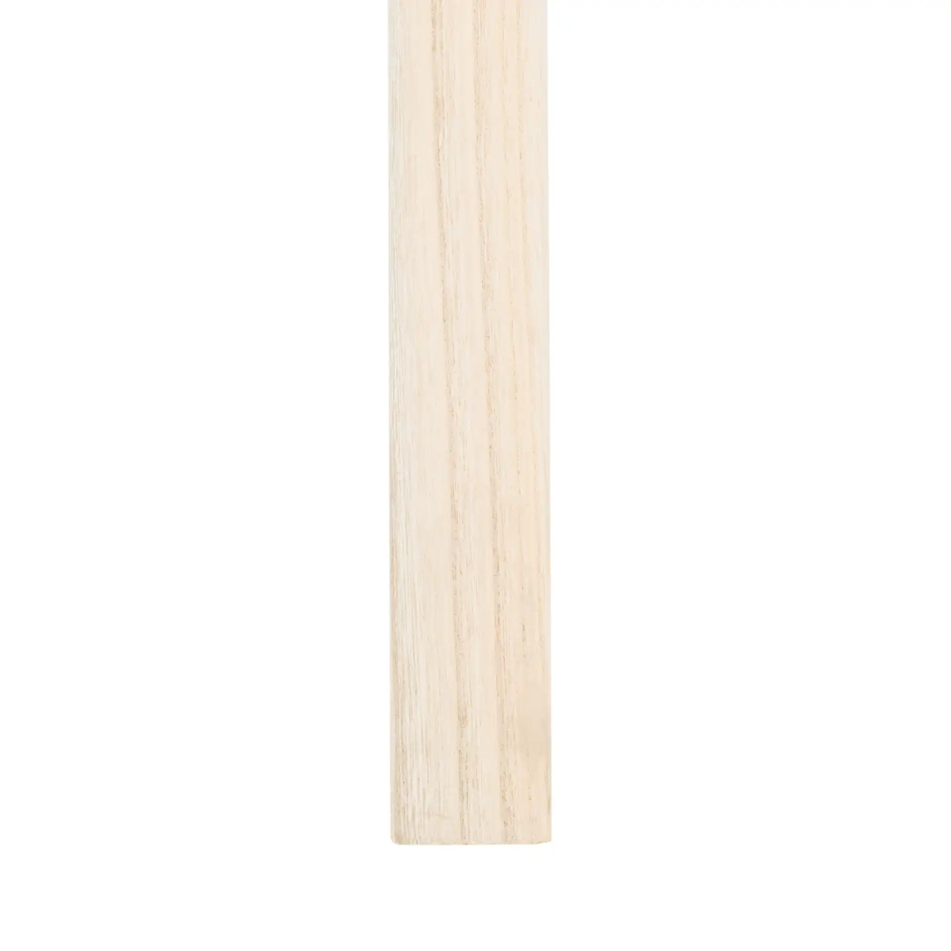 Aariz Rectangle Counter Stool in Black / Natural, detail view