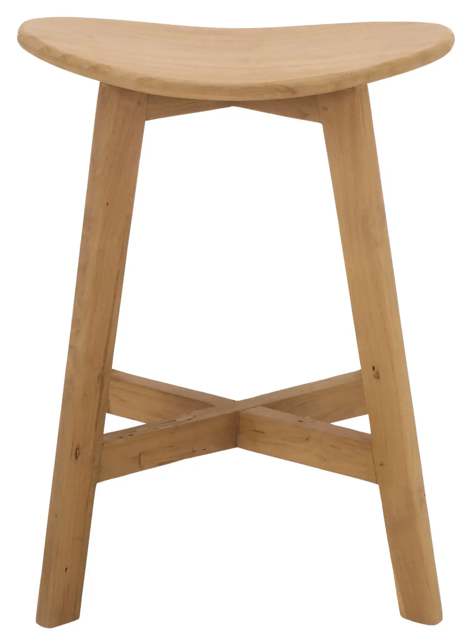 Rancho Counter Stool in Natural, detail view