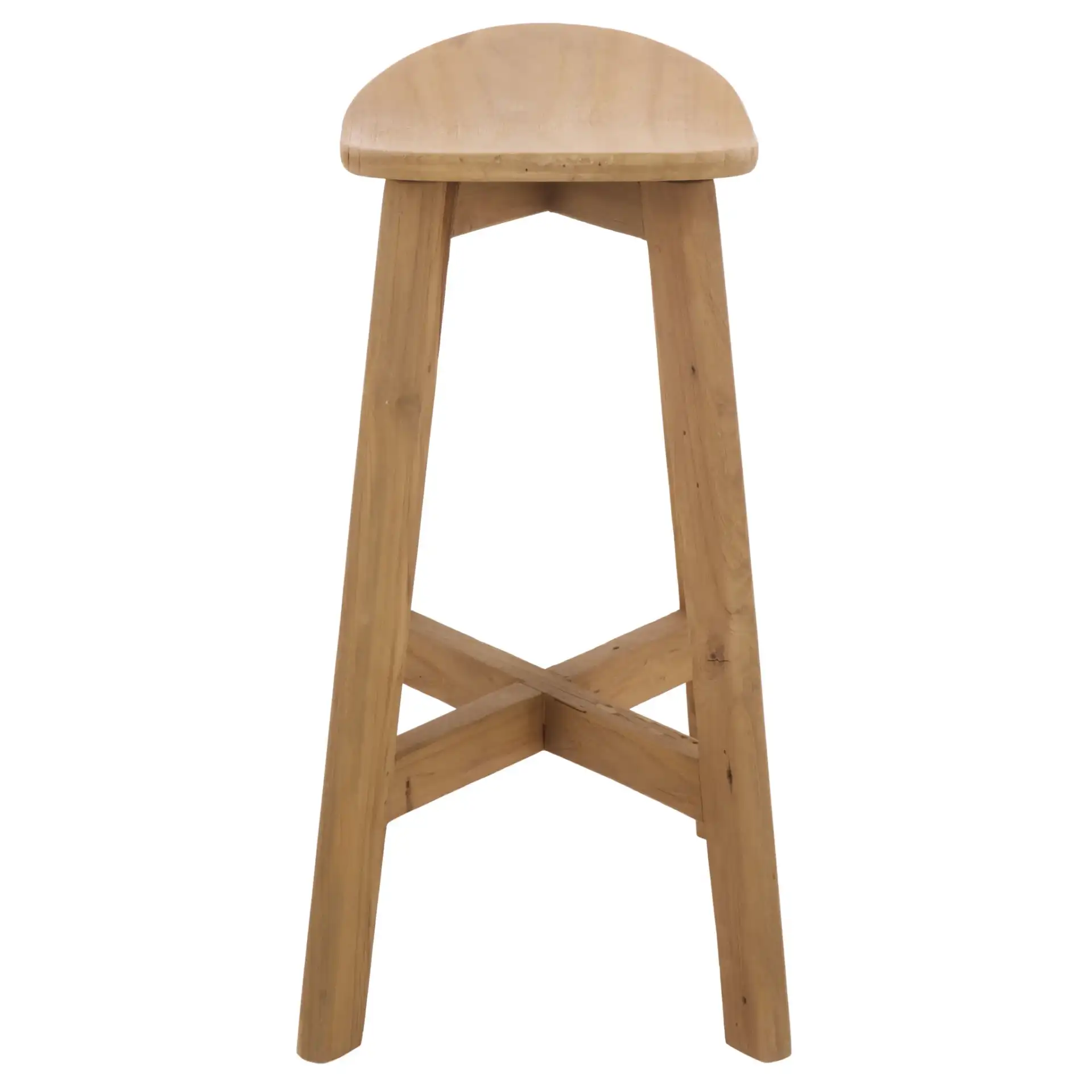 Rancho Counter Stool in Natural, detail view