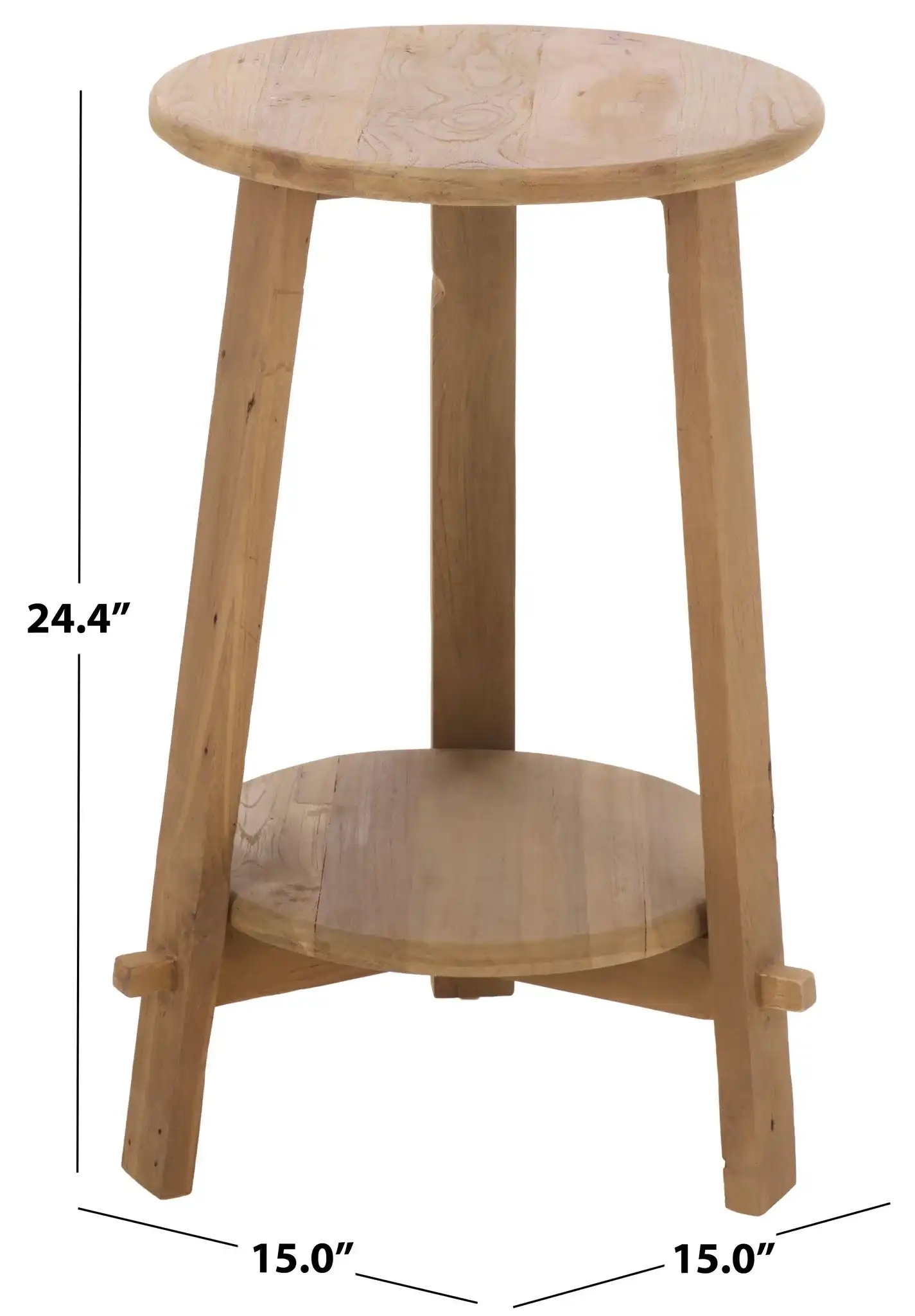 Springs Counter Stool in Natural, detail view