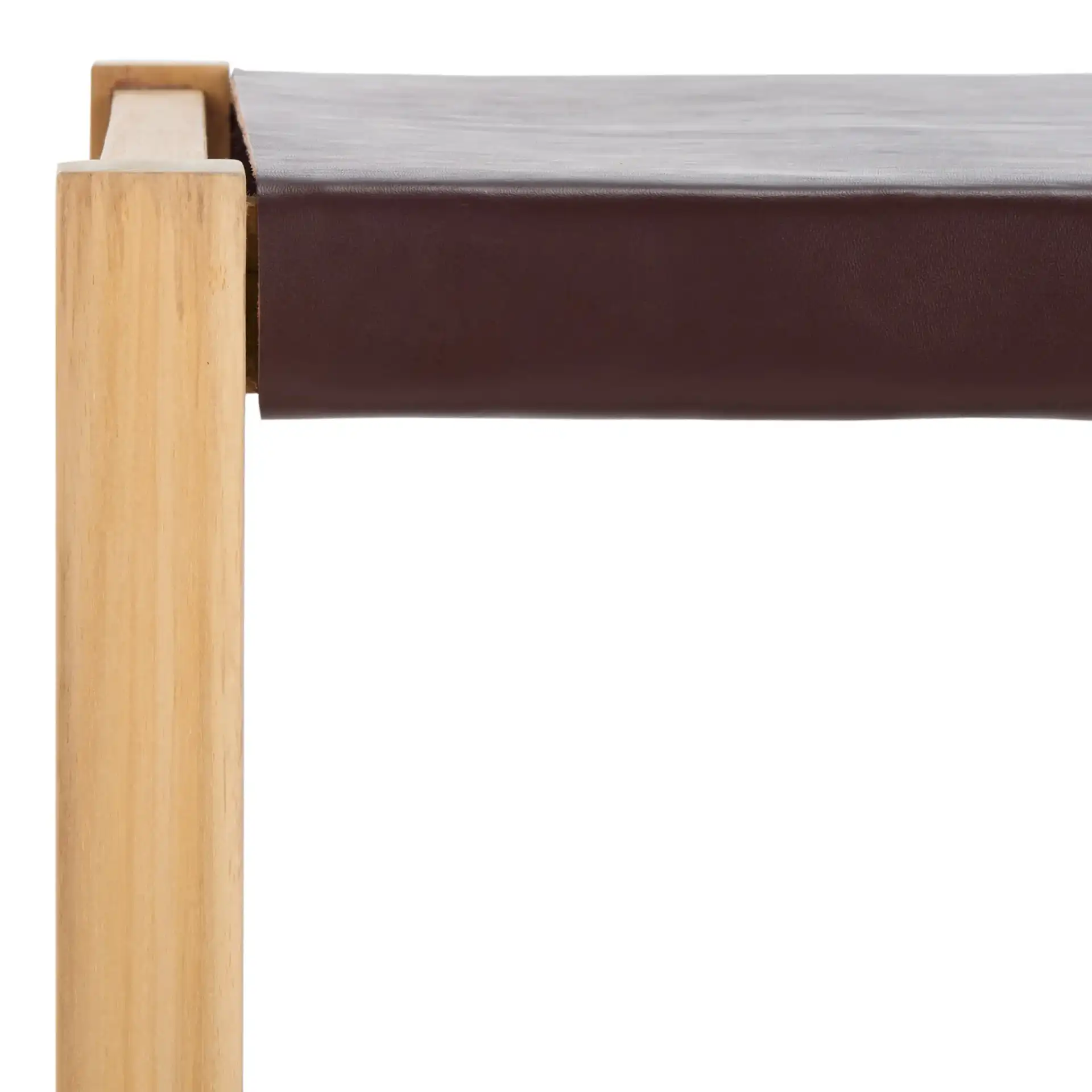 Solana Counter Stool in Cognac / Natural in a styled room