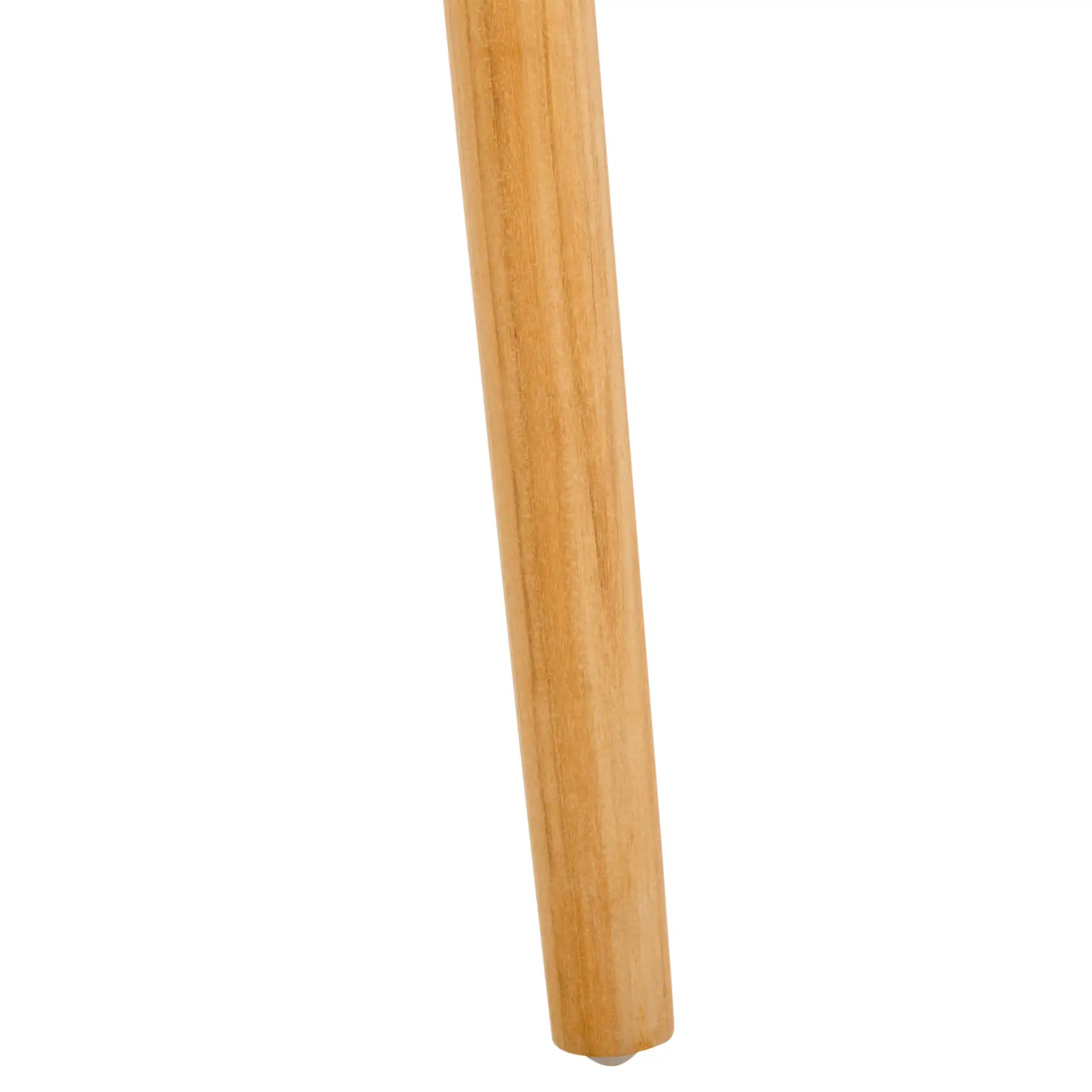 Rhyan Bar Stool in White / Natural, detail view
