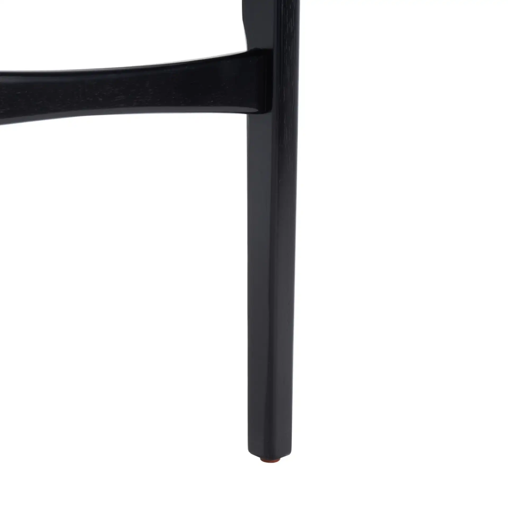 Thaxton Bar Stool (Set of 2) in Black, detail view