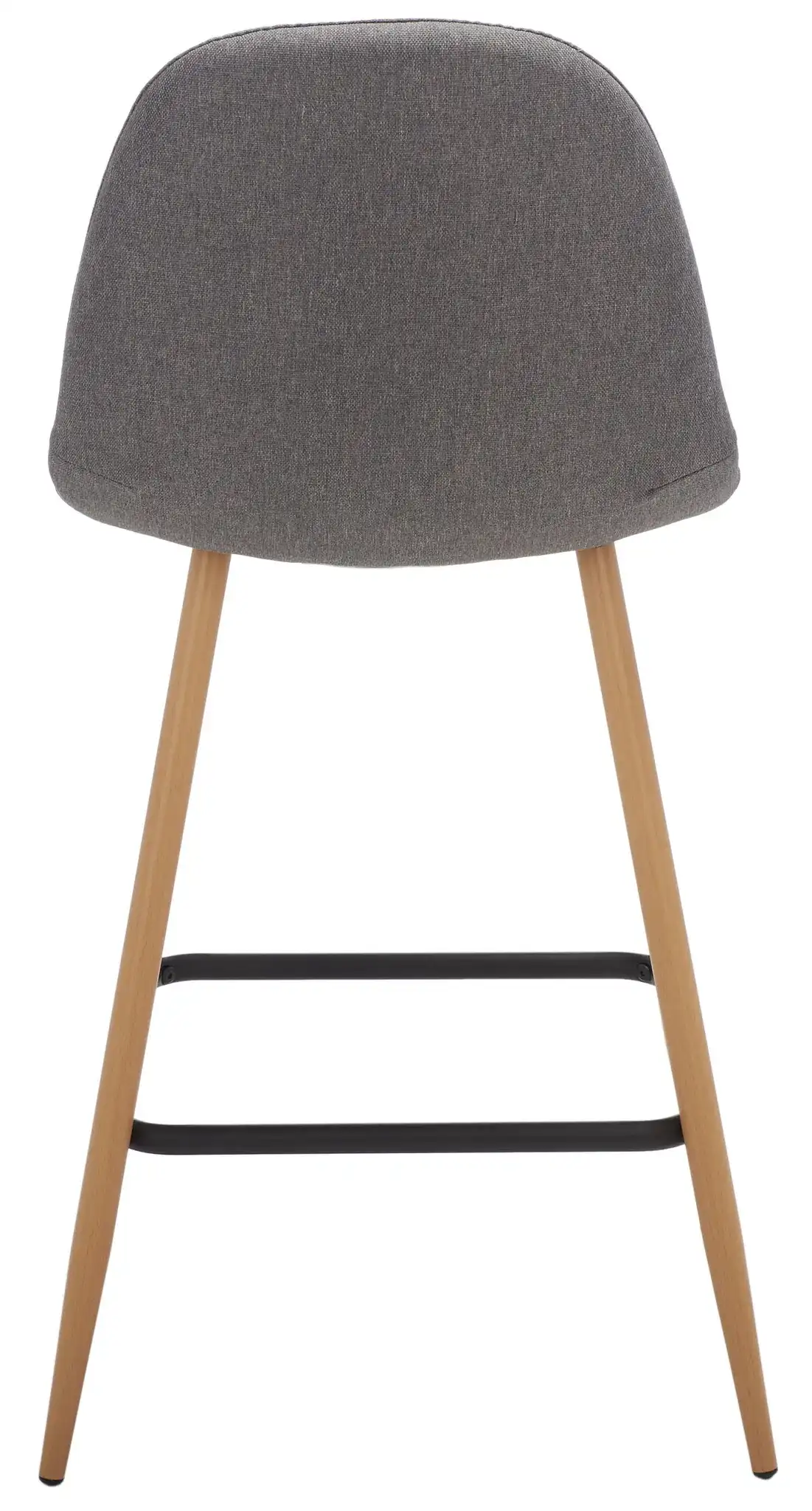 Travis Counter Stool in Dark Gray / Black, detail view