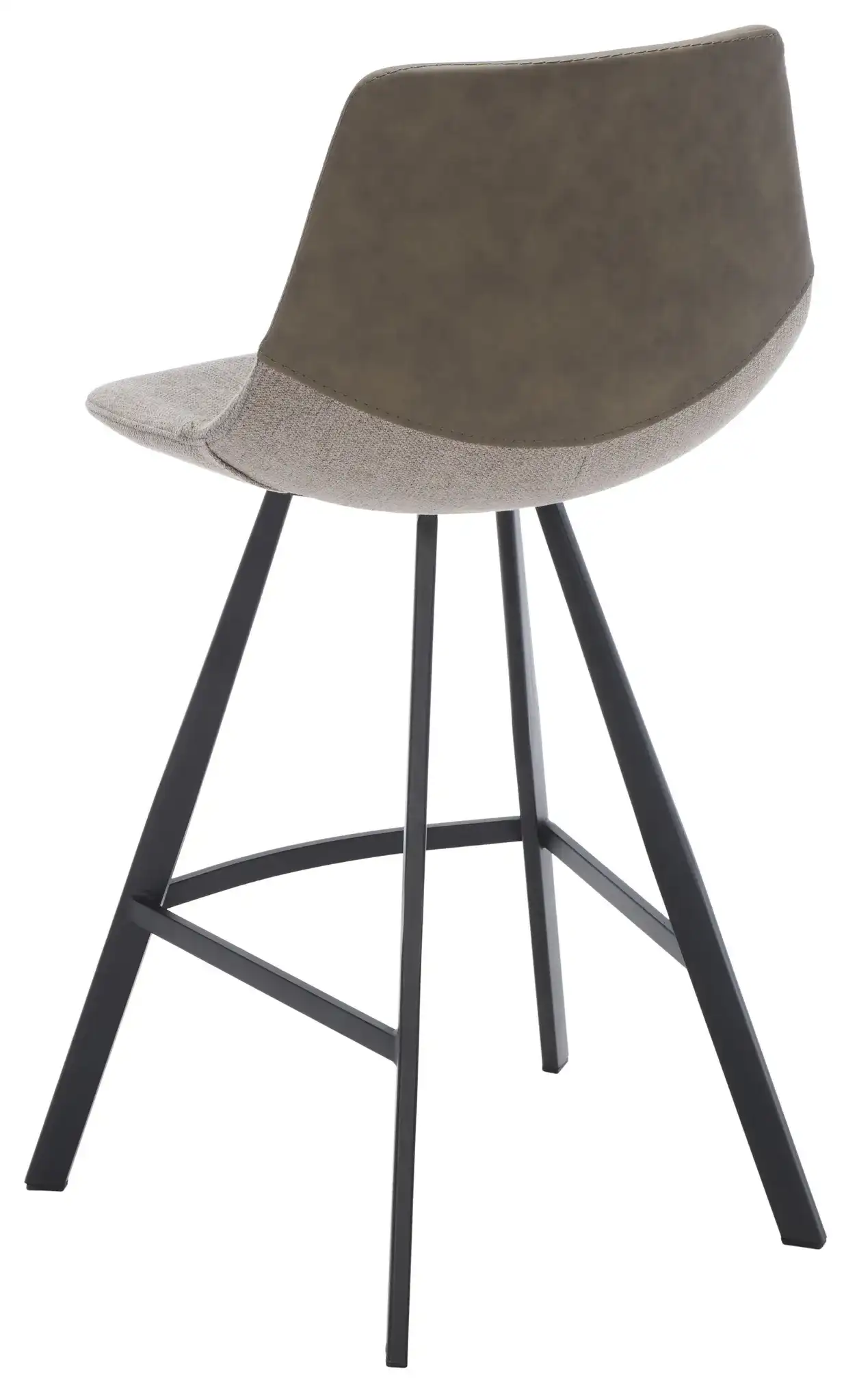 Granger Counter Stool in Gray / Black, detail view