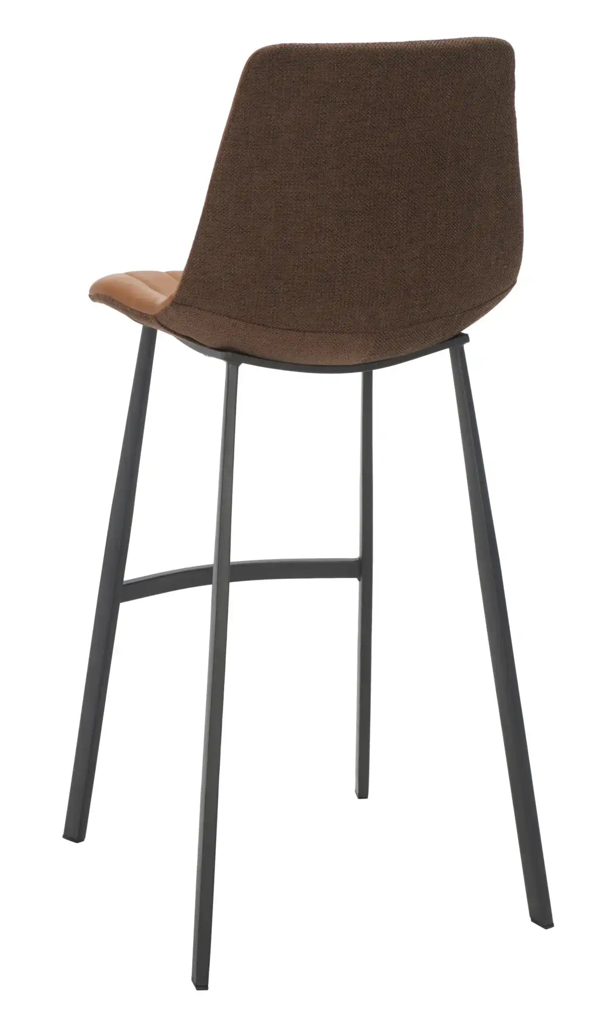 Rhyatte Bar Stool in Gray / Black, detail view