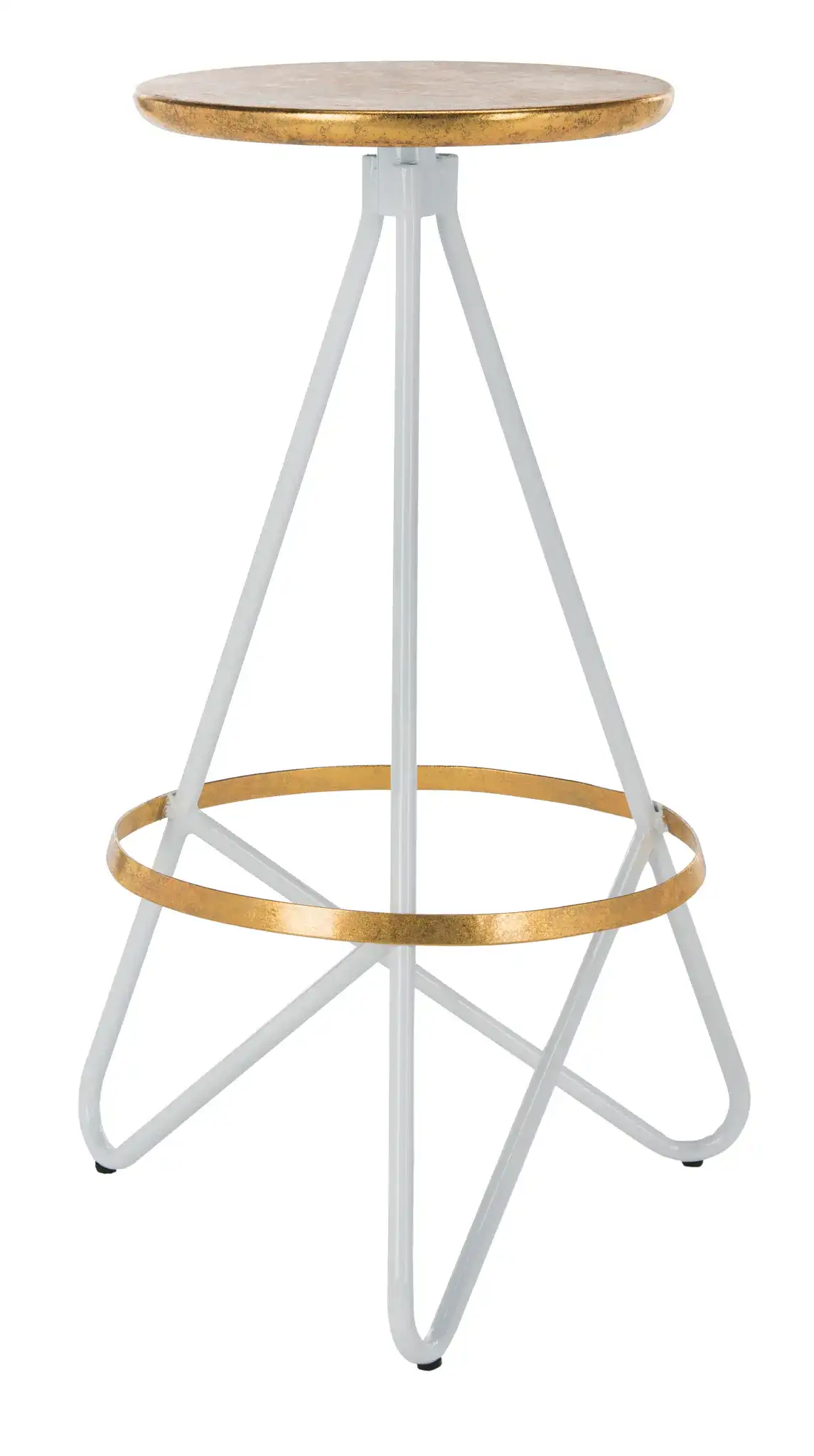 Gold / White