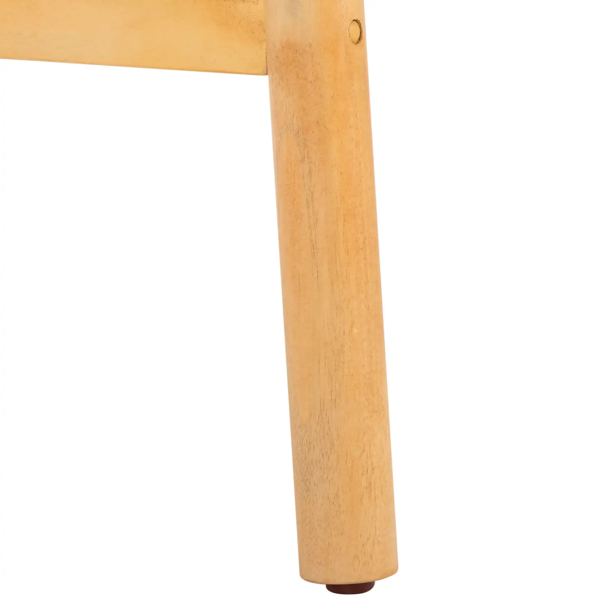 Andrius Counter Stool in Natural, detail view