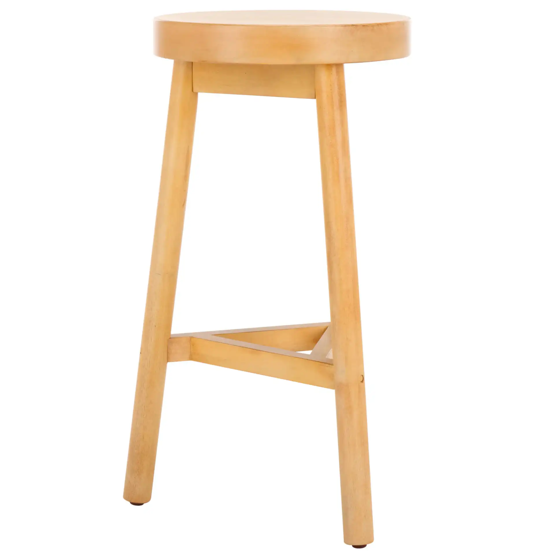 Andrius Counter Stool in Natural, detail view