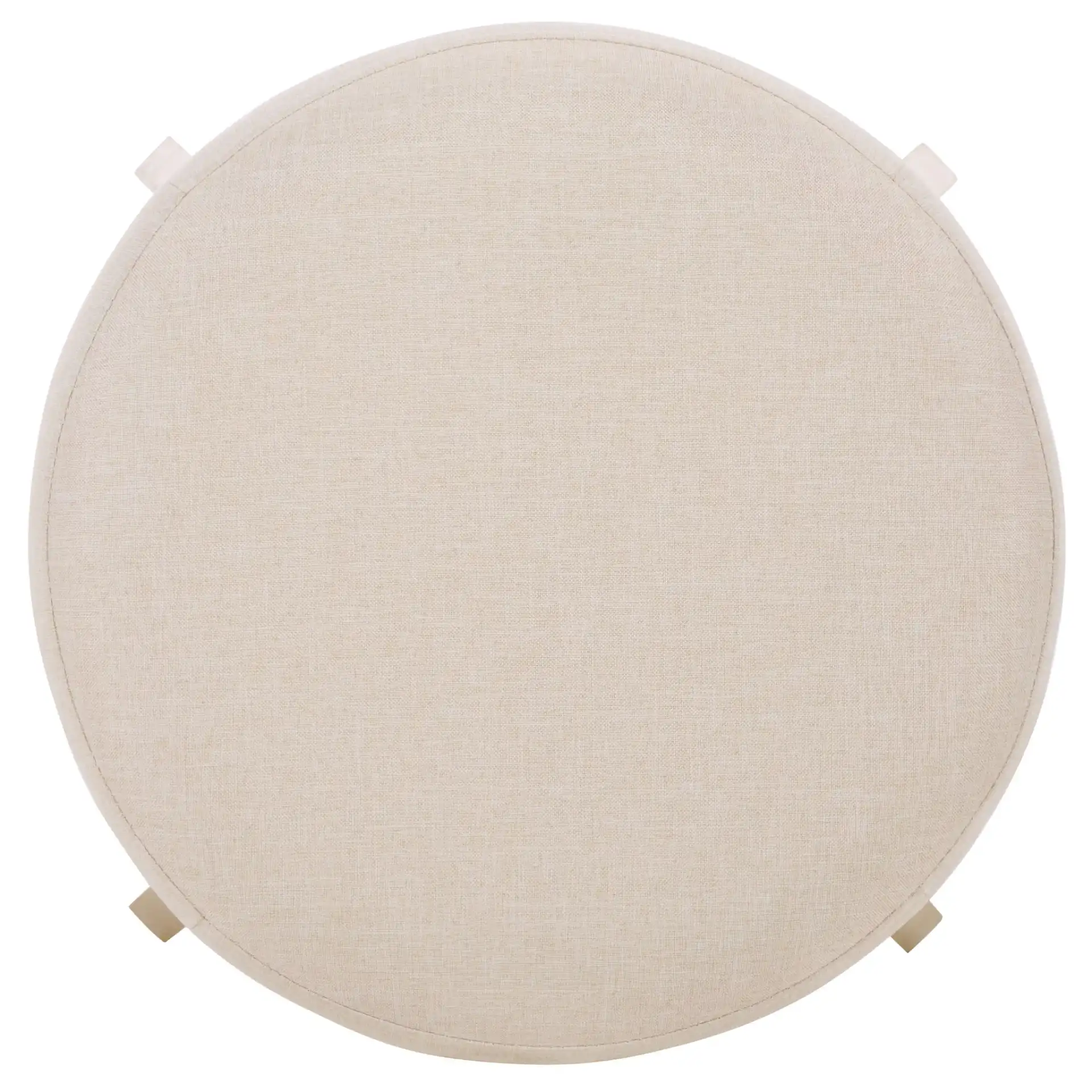Amato Counter Stool in Cream / Natural, detail view