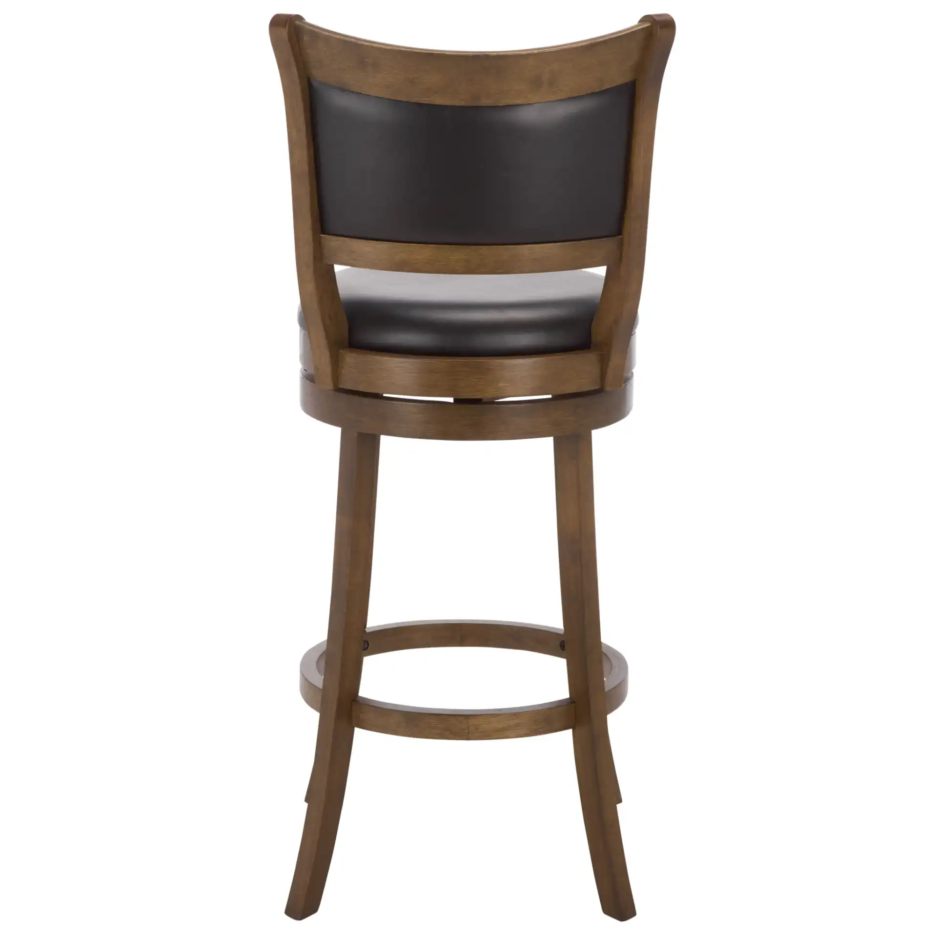 Takado Barstool in Black / Natural, detail view