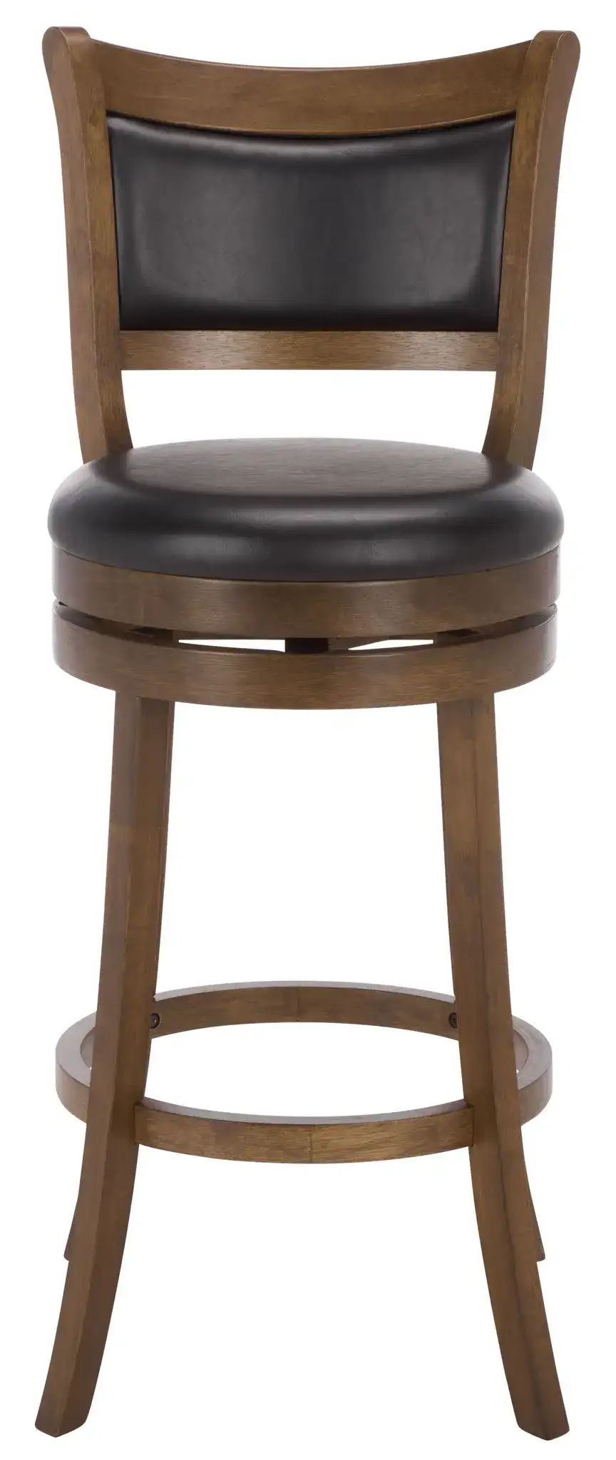Takado Barstool in Black / Natural, detail view