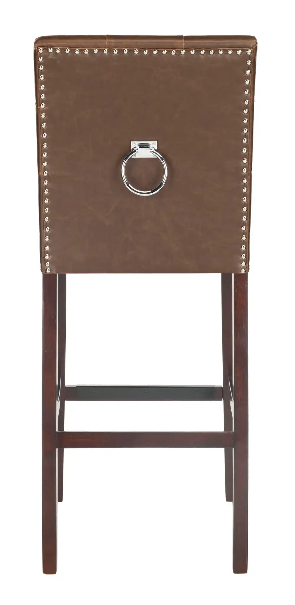 Nikita Bar Stool (Set Of 2) in Brown / Espresso, detail view