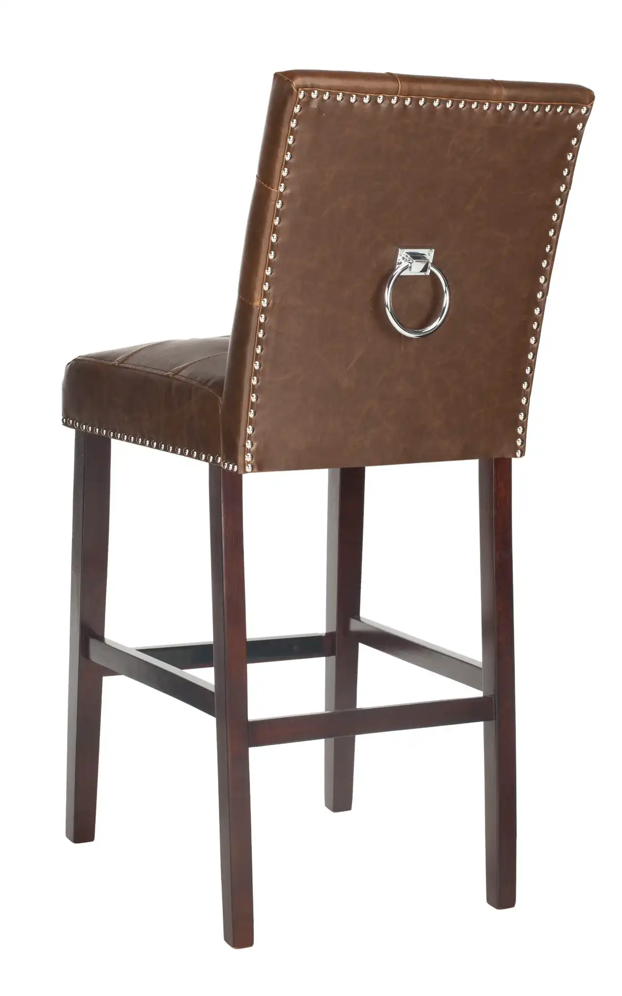Nikita Bar Stool (Set Of 2) in Brown / Espresso, detail view