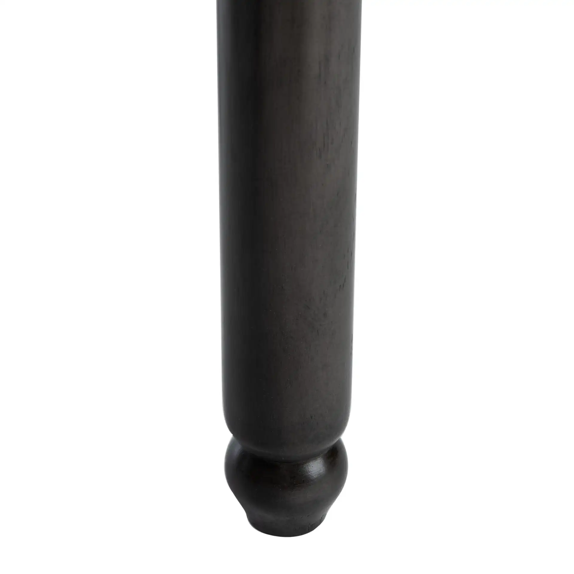 Preston Bar Stool (Set of 2) in Gray Linen / Gray Walnut / Copper Nh, detail view