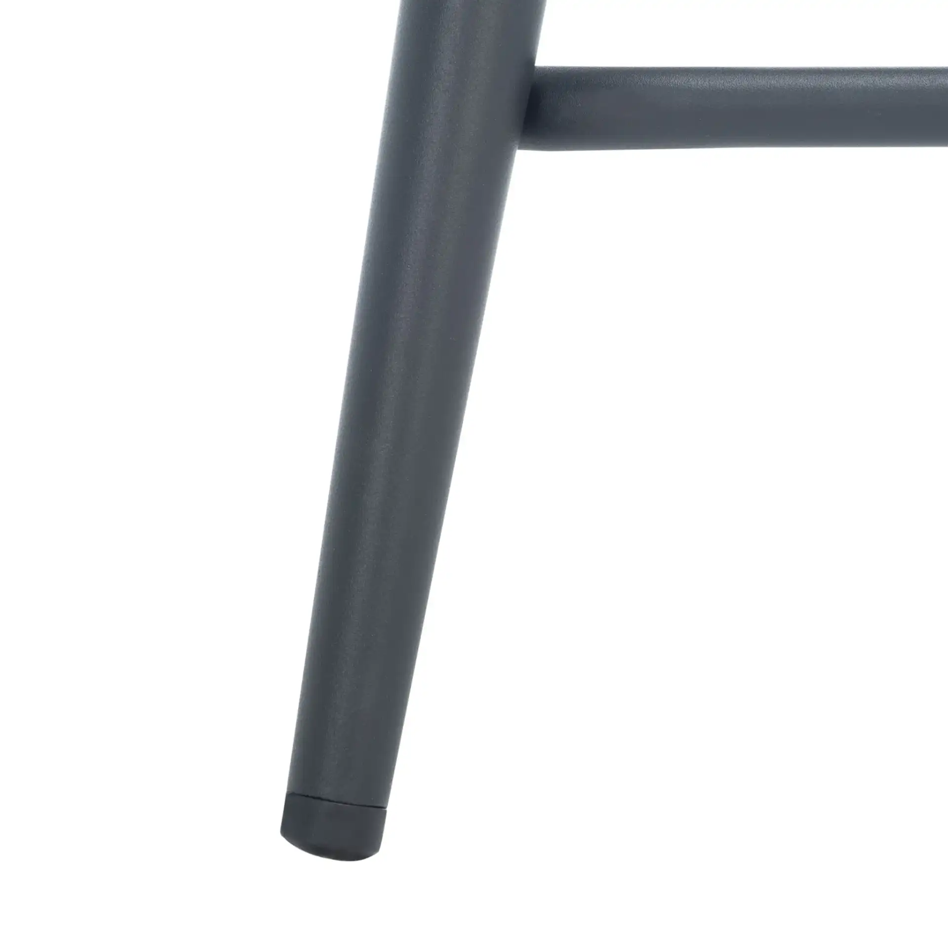 Asena Counter Stool in Gray / Black, detail view