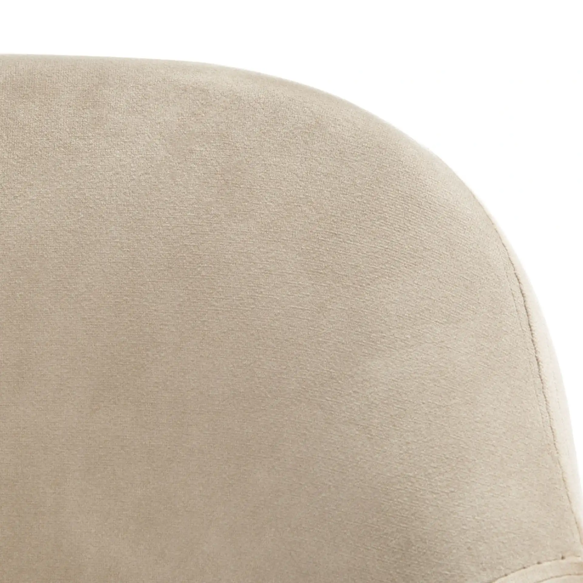 Cataleya Counter Stool in Taupe / Black in a styled room