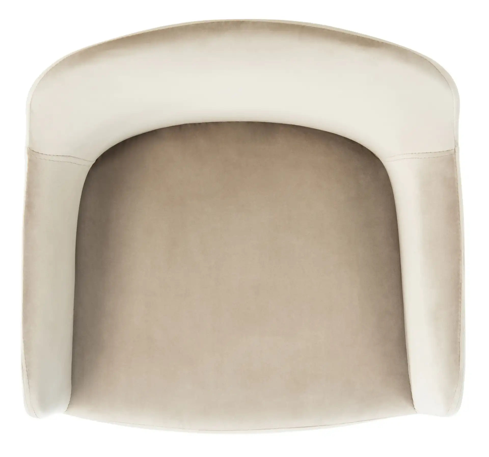 Cataleya Counter Stool in Taupe / Black, detail view