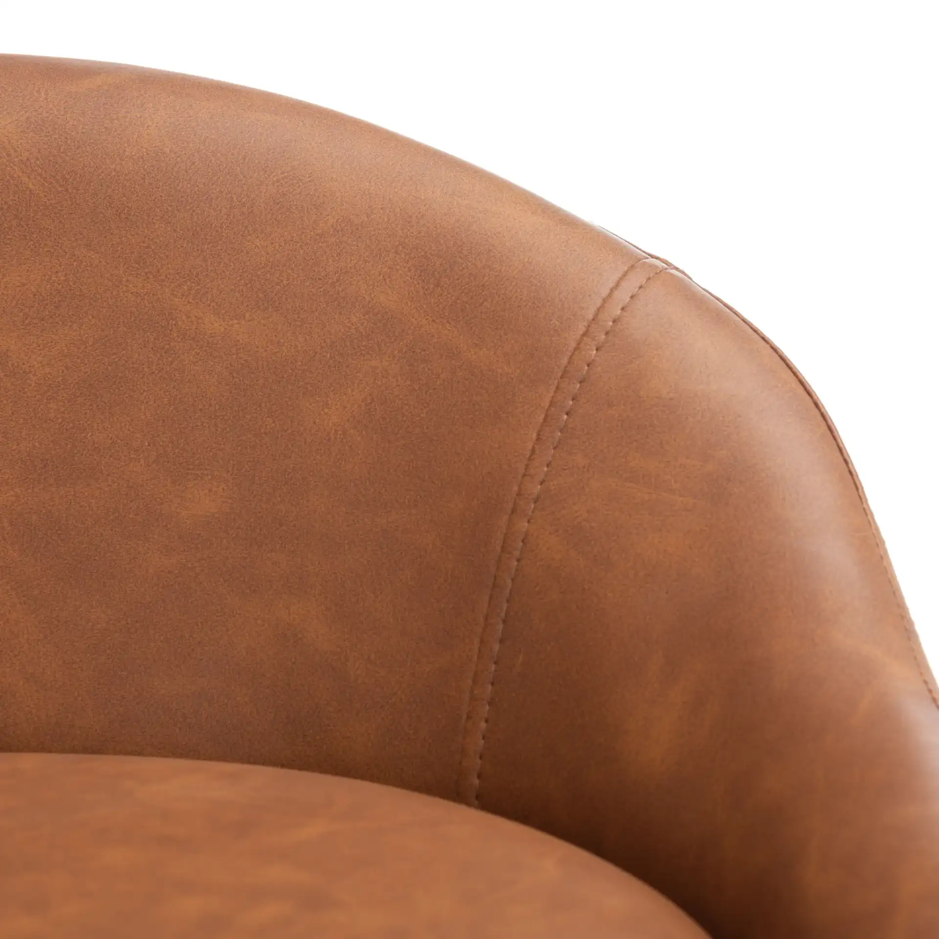 Anson Counter Stool in Cigar / Black in a styled room