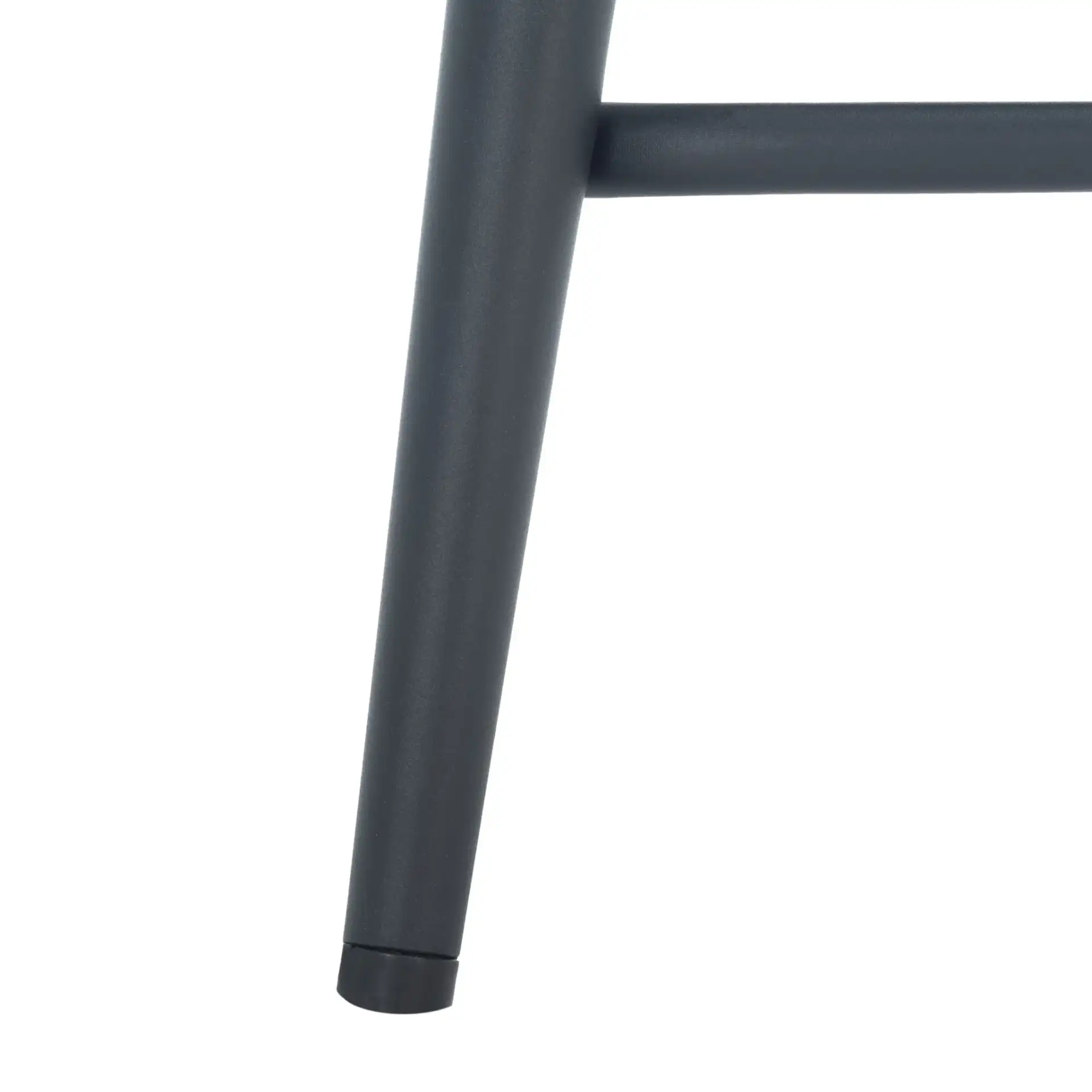 Anson Counter Stool in Cigar / Black, detail view