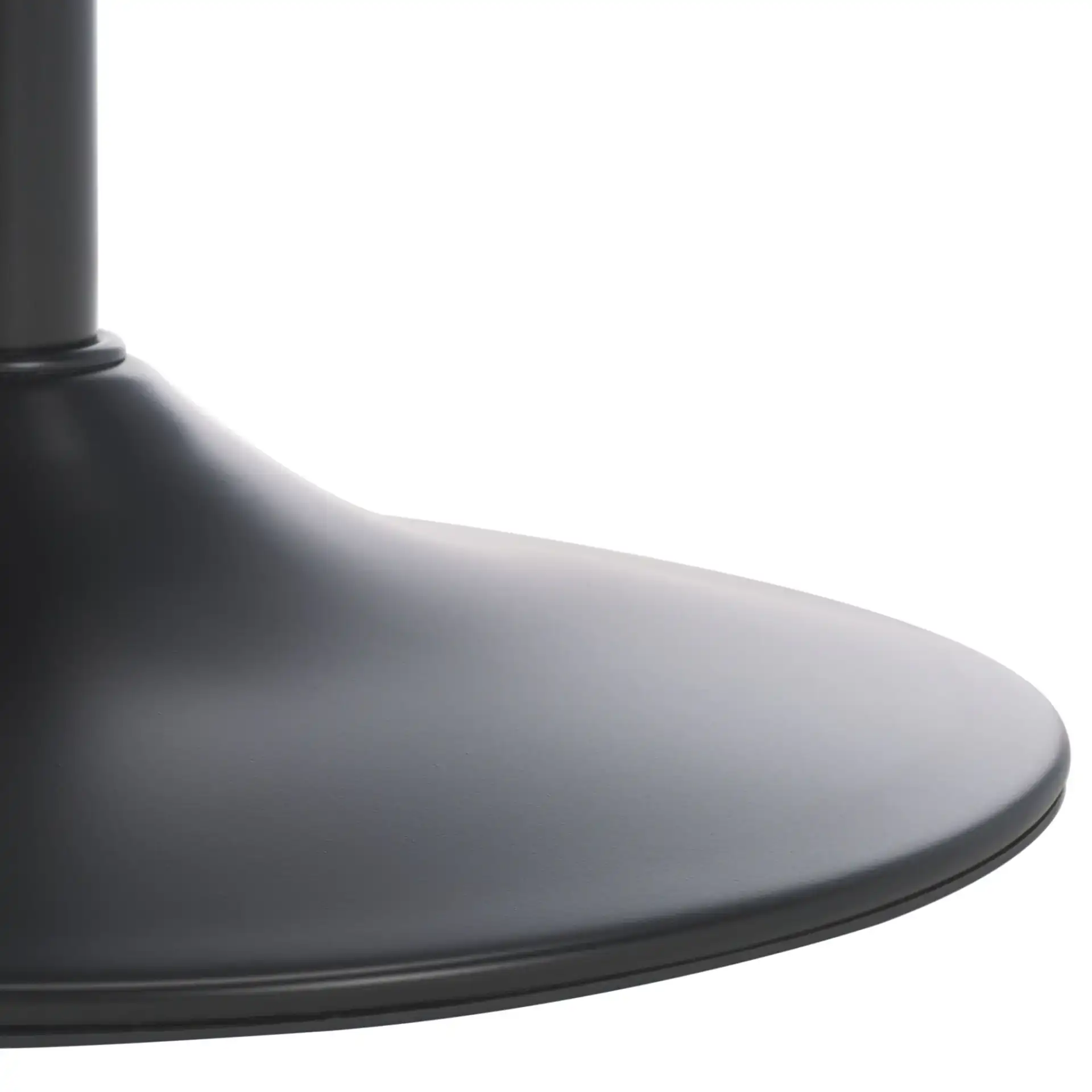 Aelin Adjustable Bar Stool in Brown / Black, detail view