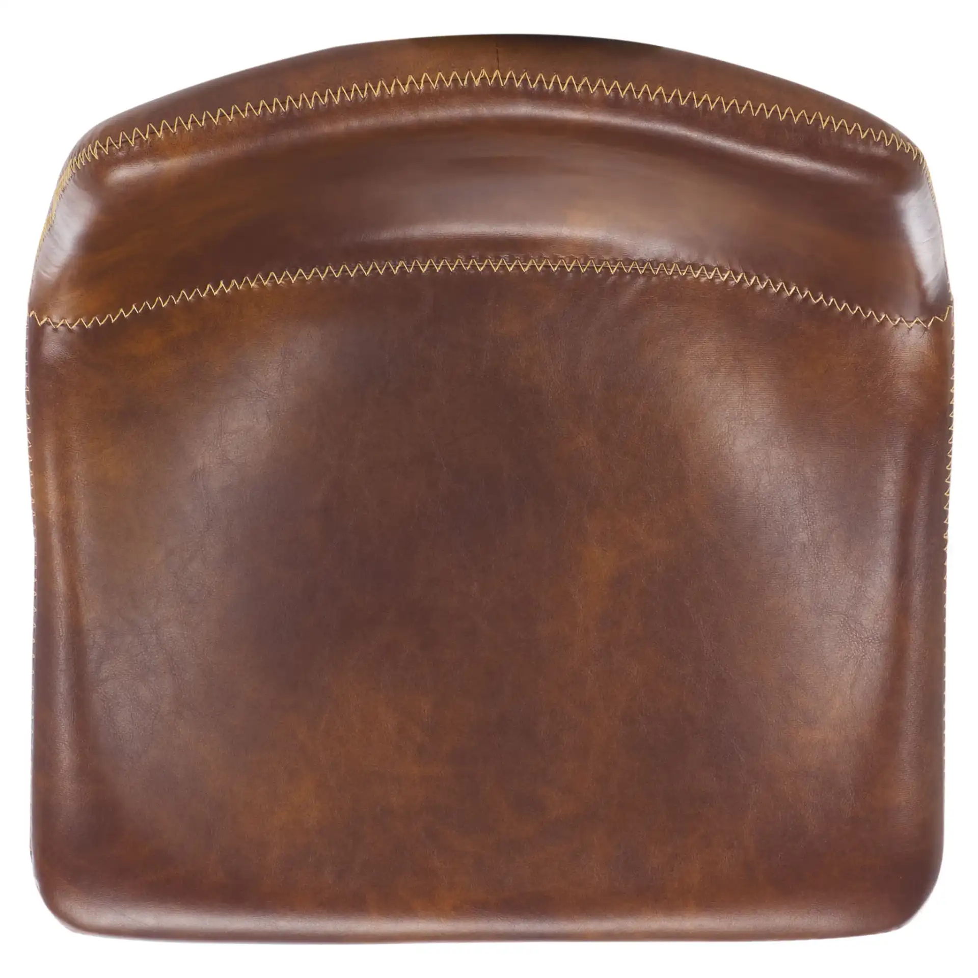 Aelin Adjustable Bar Stool in Brown / Black, detail view