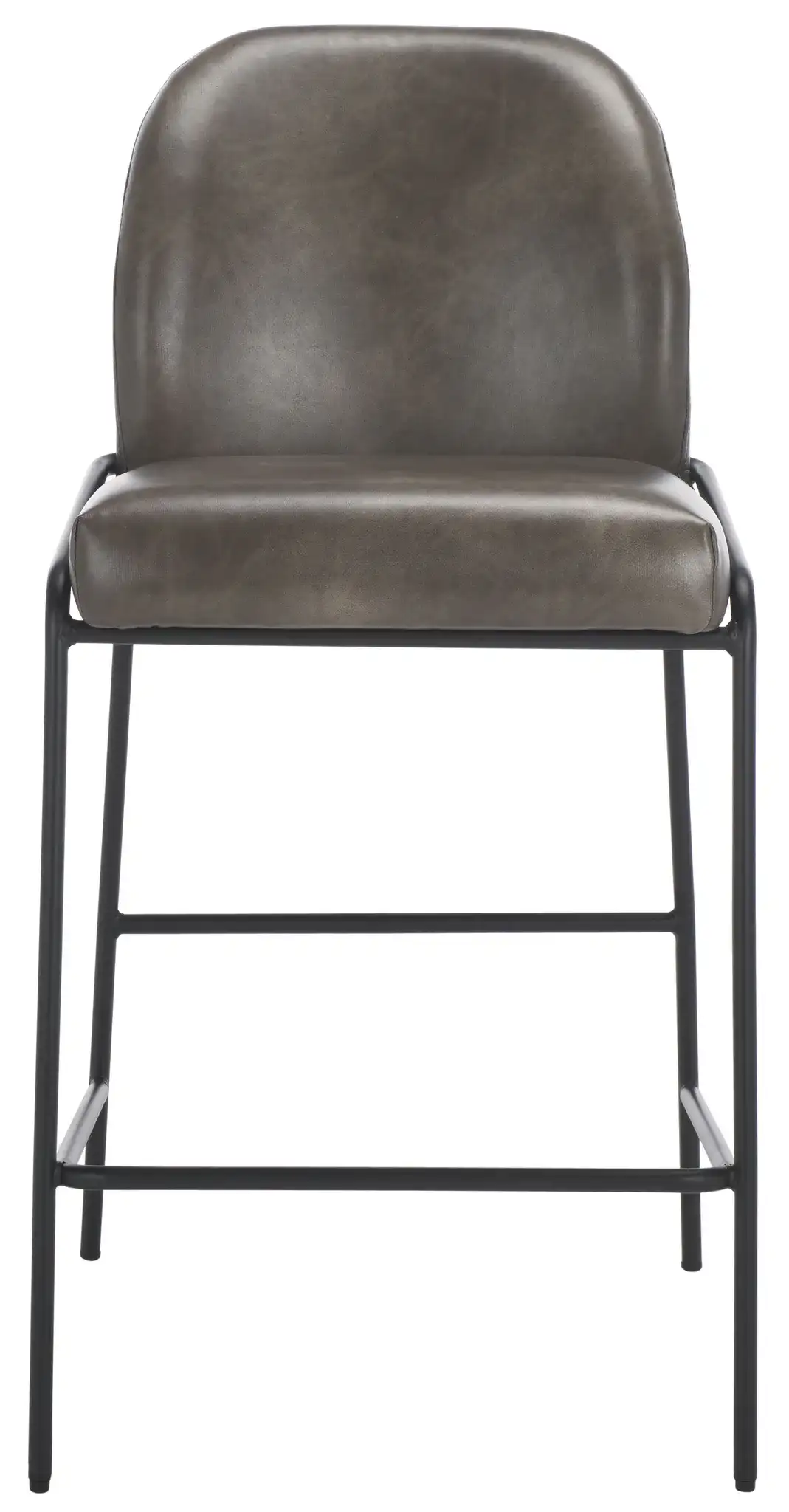 Ivey Counter Stool in Dark Brown / Black