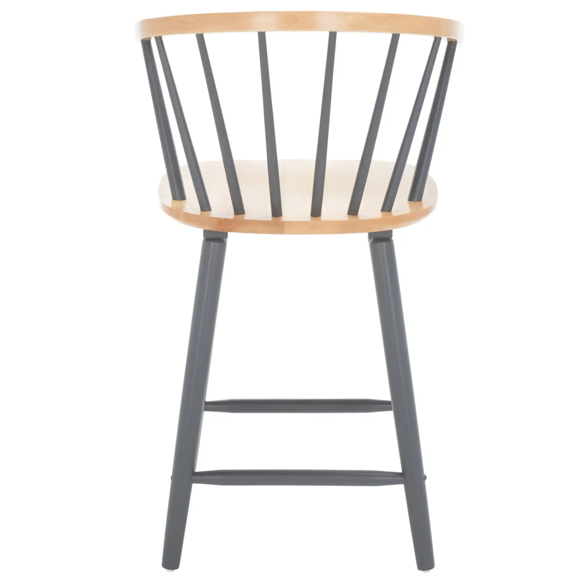 Blanchard Counter Stool (Set of 2) in Natural / Gray, detail view