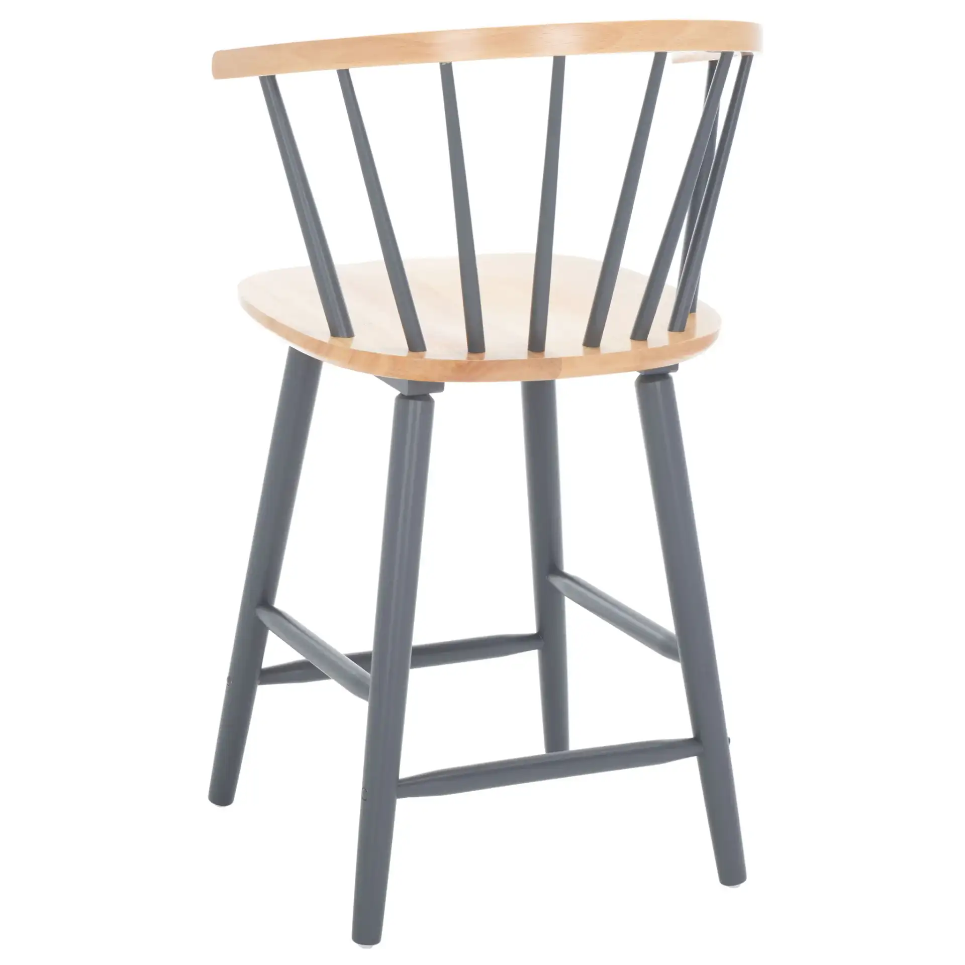 Blanchard Counter Stool (Set of 2) in Natural / Gray, detail view