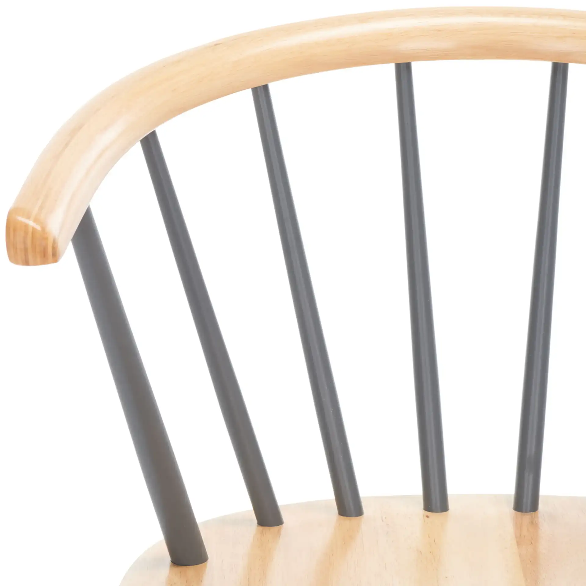 Blanchard Counter Stool (Set of 2) in Natural / Gray in a styled room