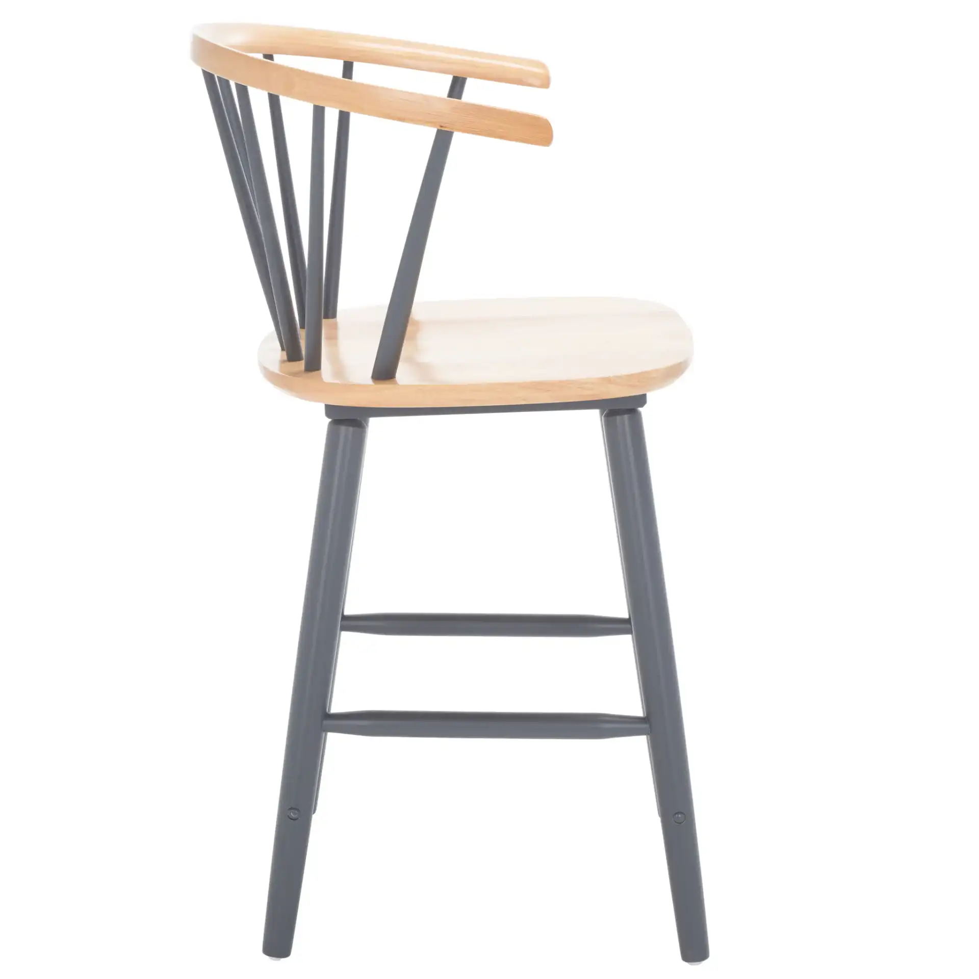 Blanchard Counter Stool (Set of 2) in Natural / Gray, detail view