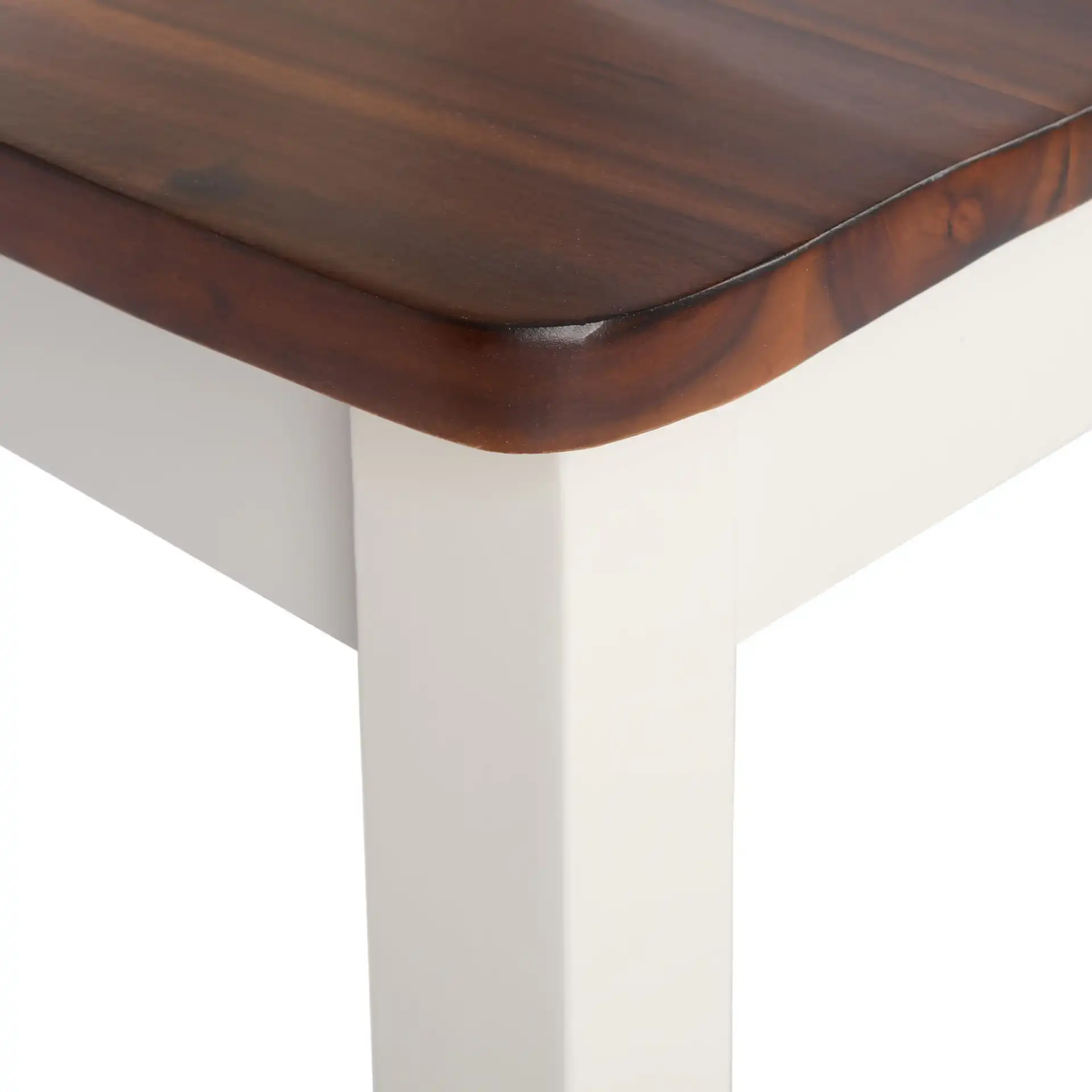Yuri Counter Stool (Set of 2) in White / Natural in a styled room