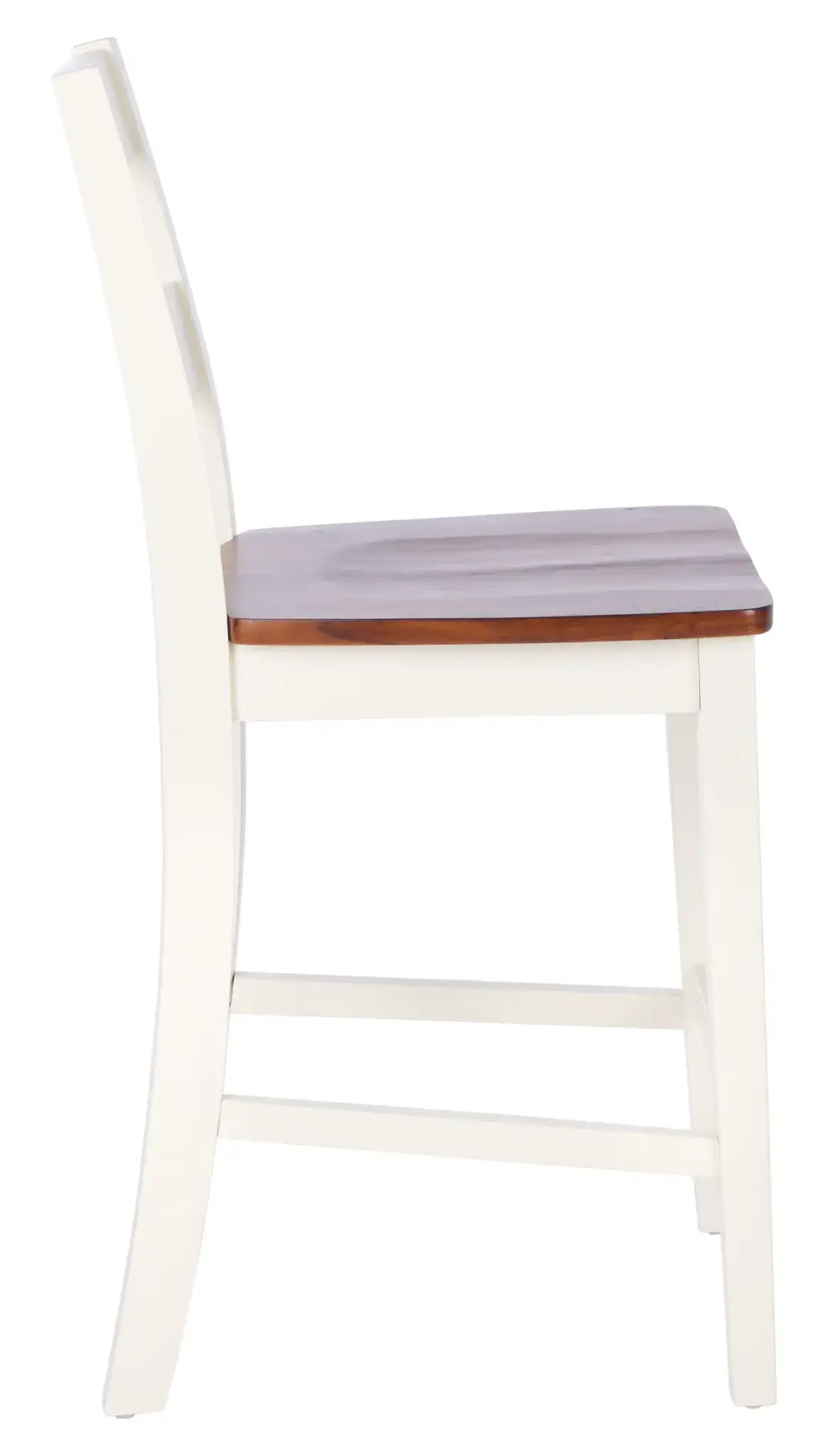 Yuri Counter Stool (Set of 2) in White / Natural