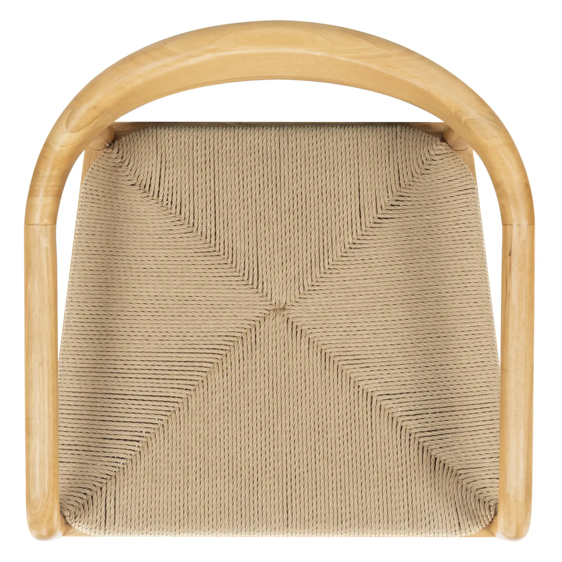 Lucera Counter Stool in Natural, detail view