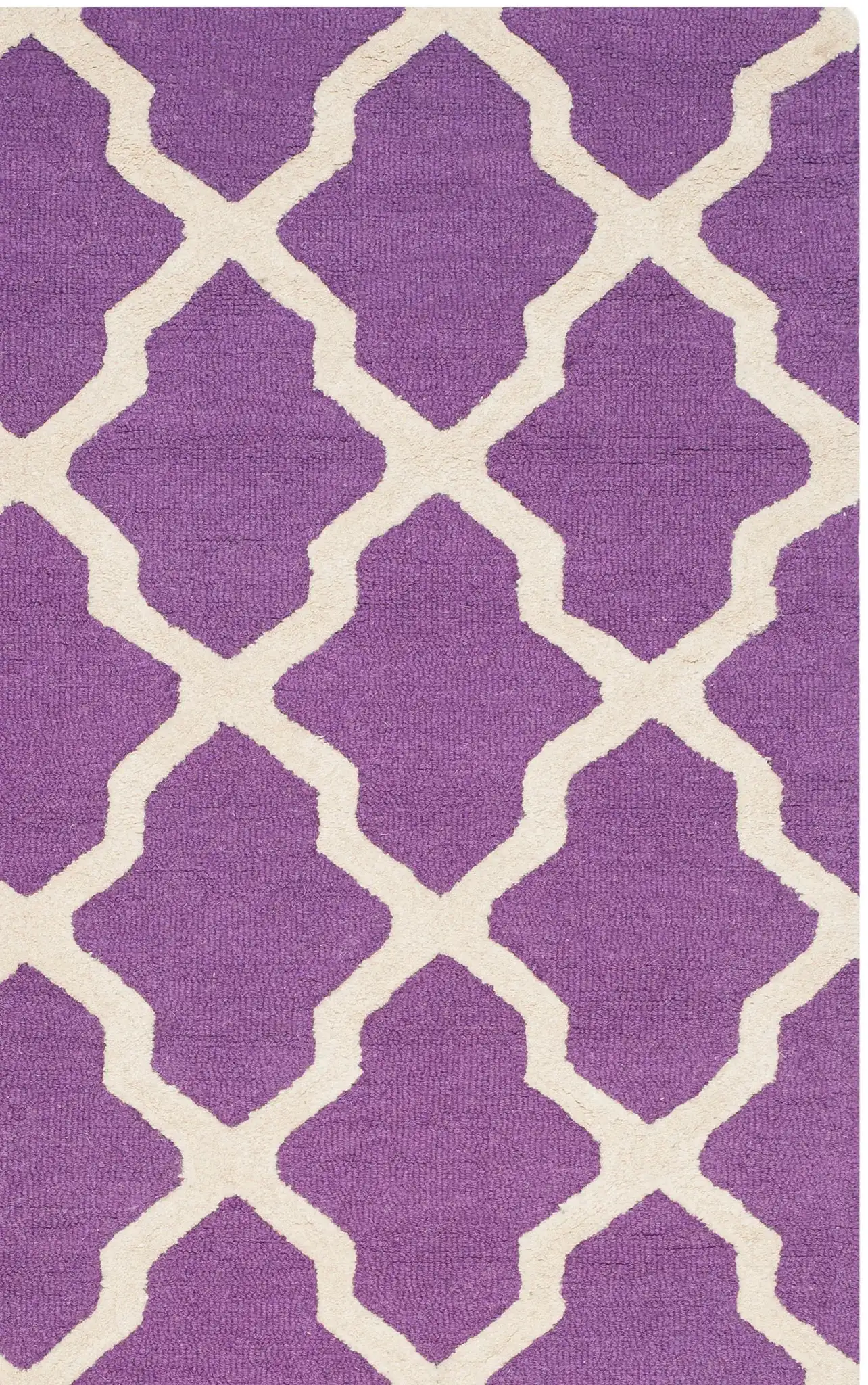 Purple / Ivory
