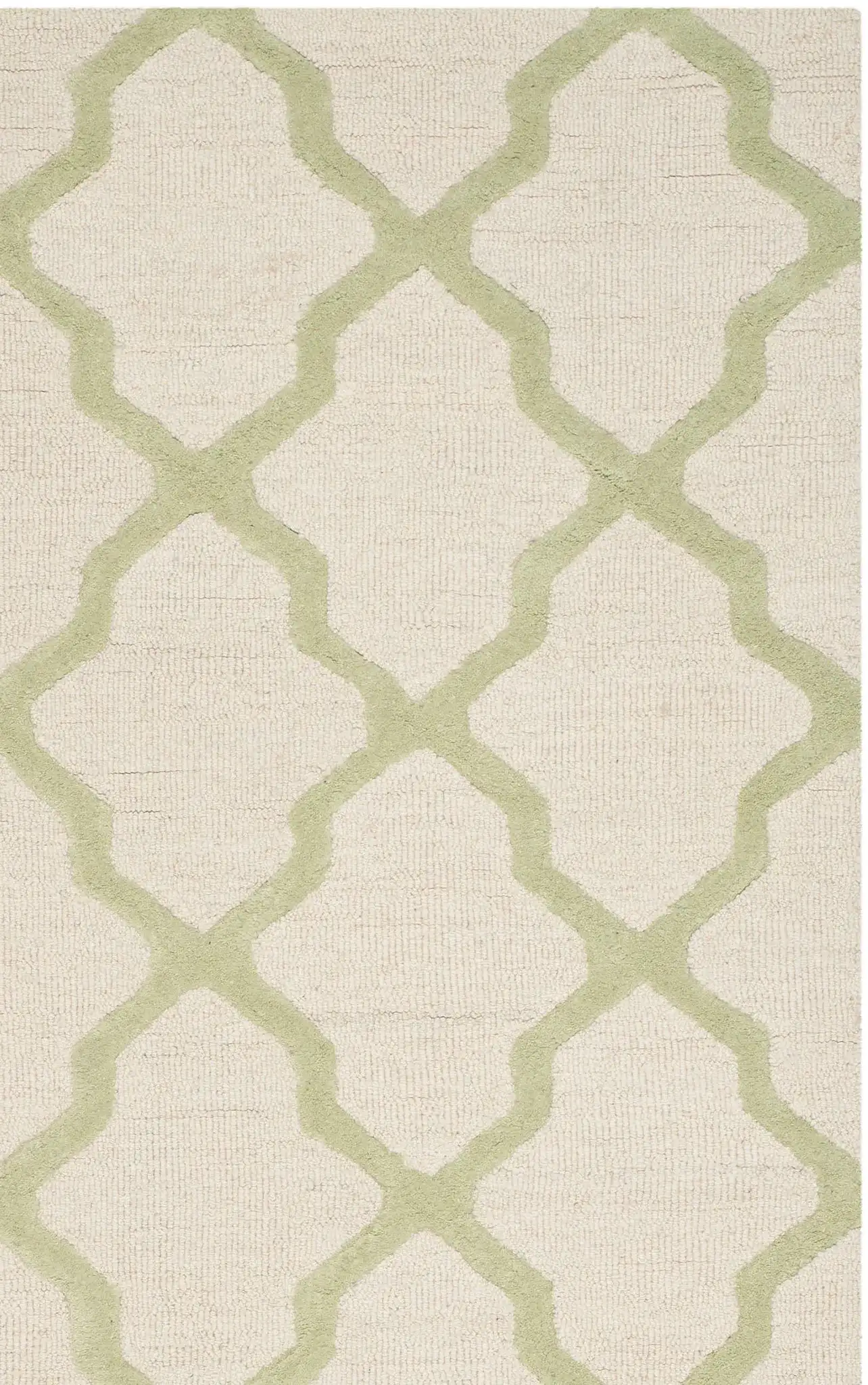 Ivory / Light Green