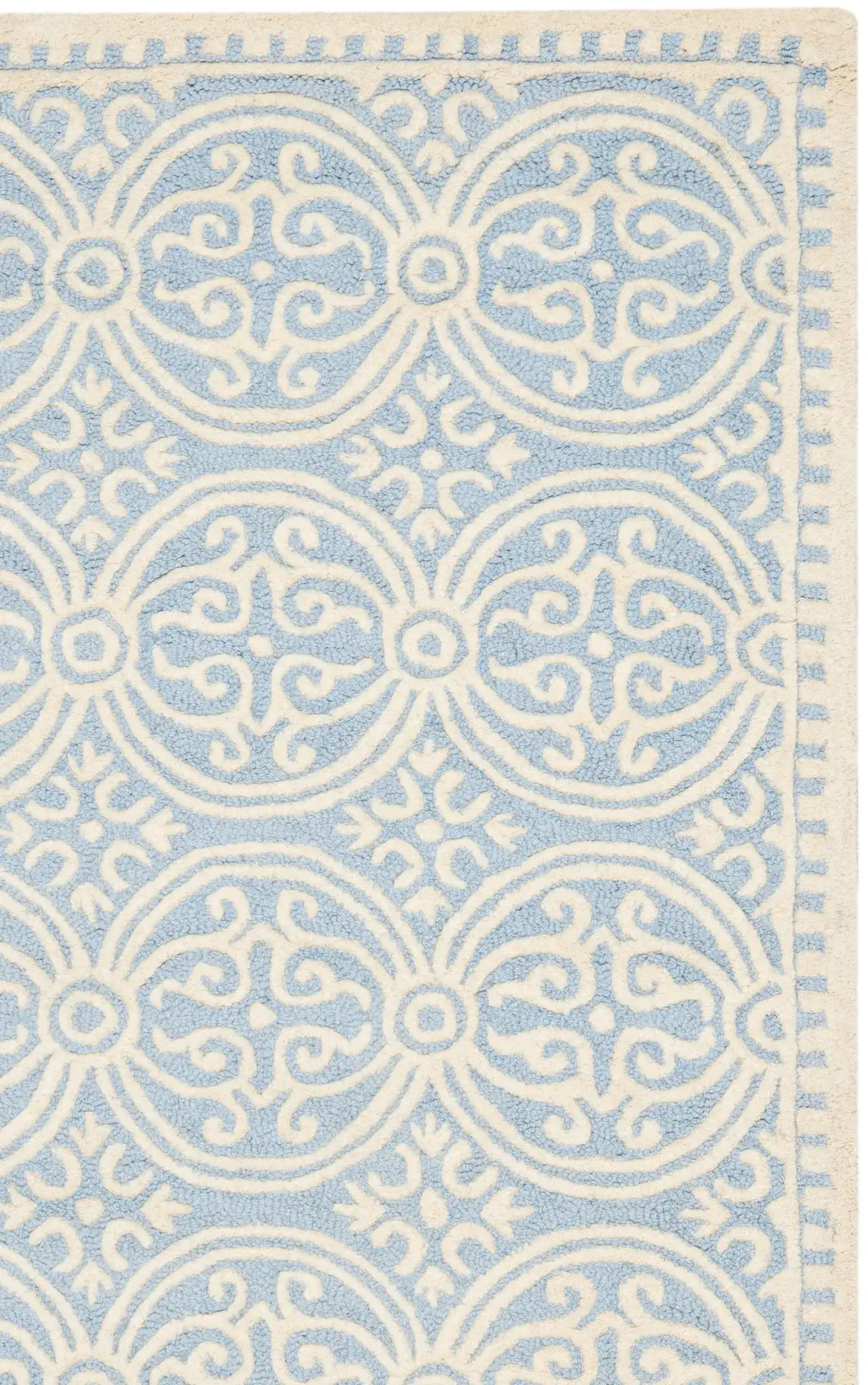 Light Blue / Ivory